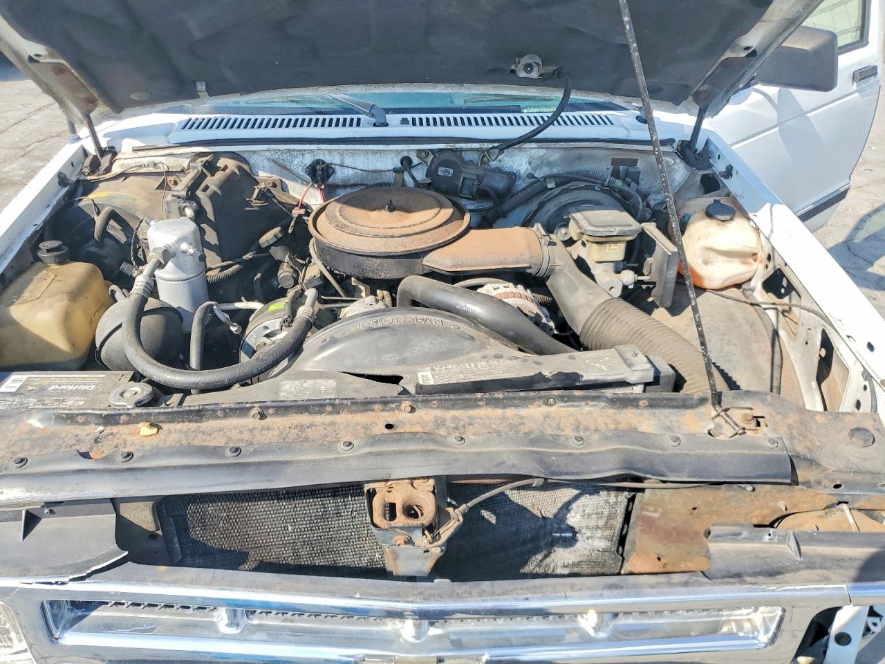 1993 Chevrolet S Truck S10 White vin: 1GCCS14Z5P0141288