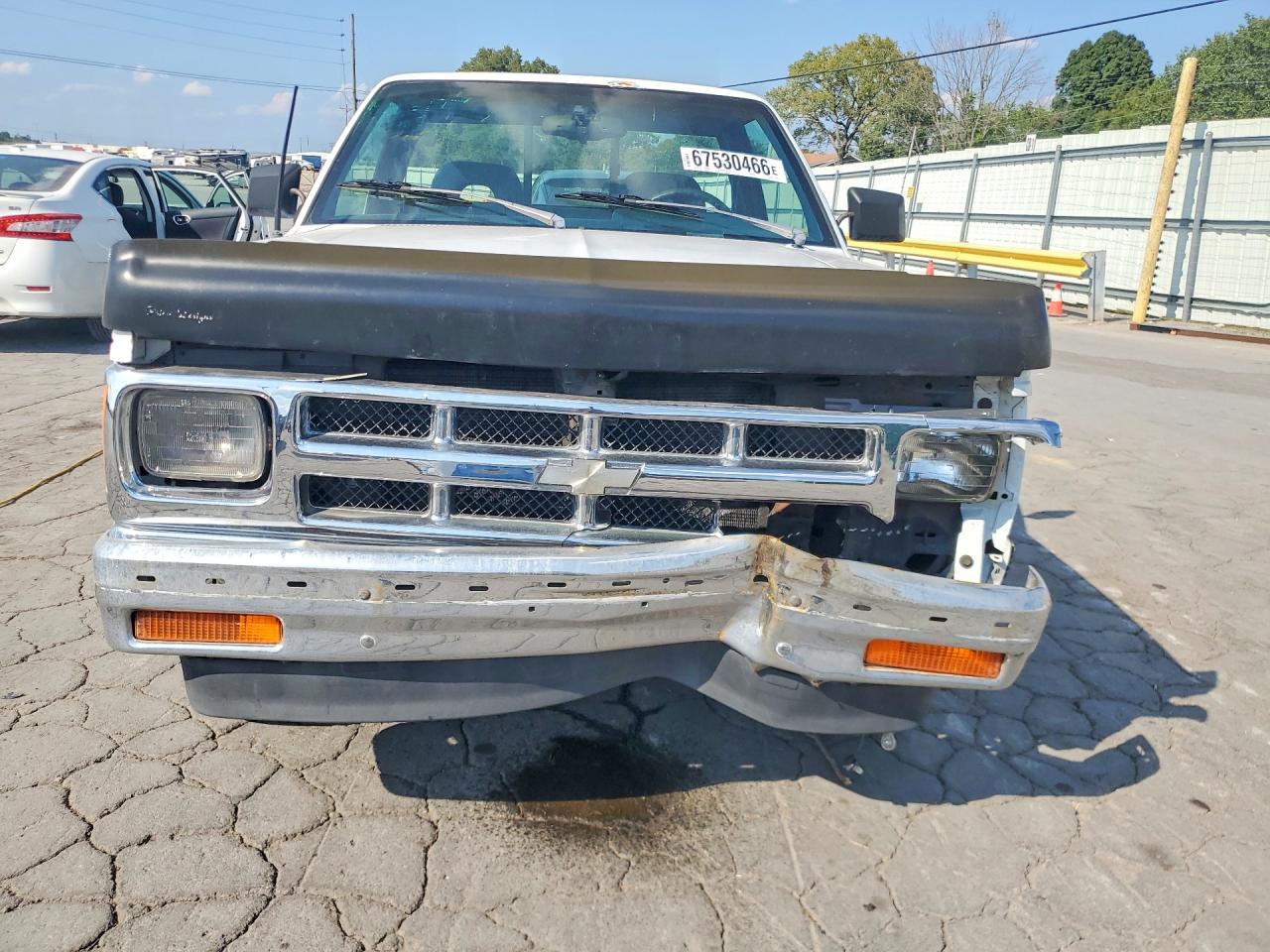 1993 Chevrolet S Truck S10 White vin: 1GCCS14Z5P0141288