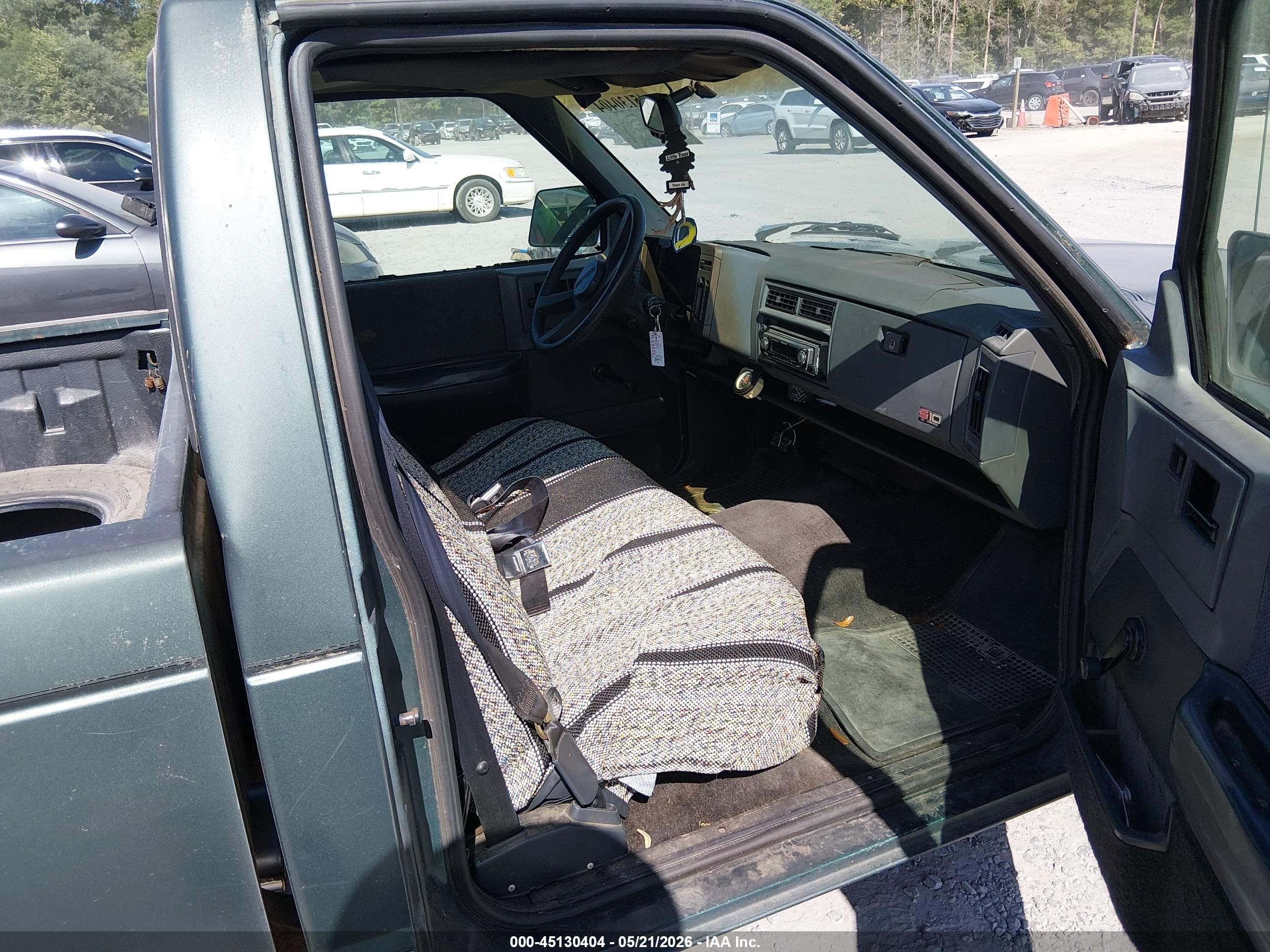 1993 Chevrolet S Truck S10 Green vin: 1GCCS14Z5P0154204