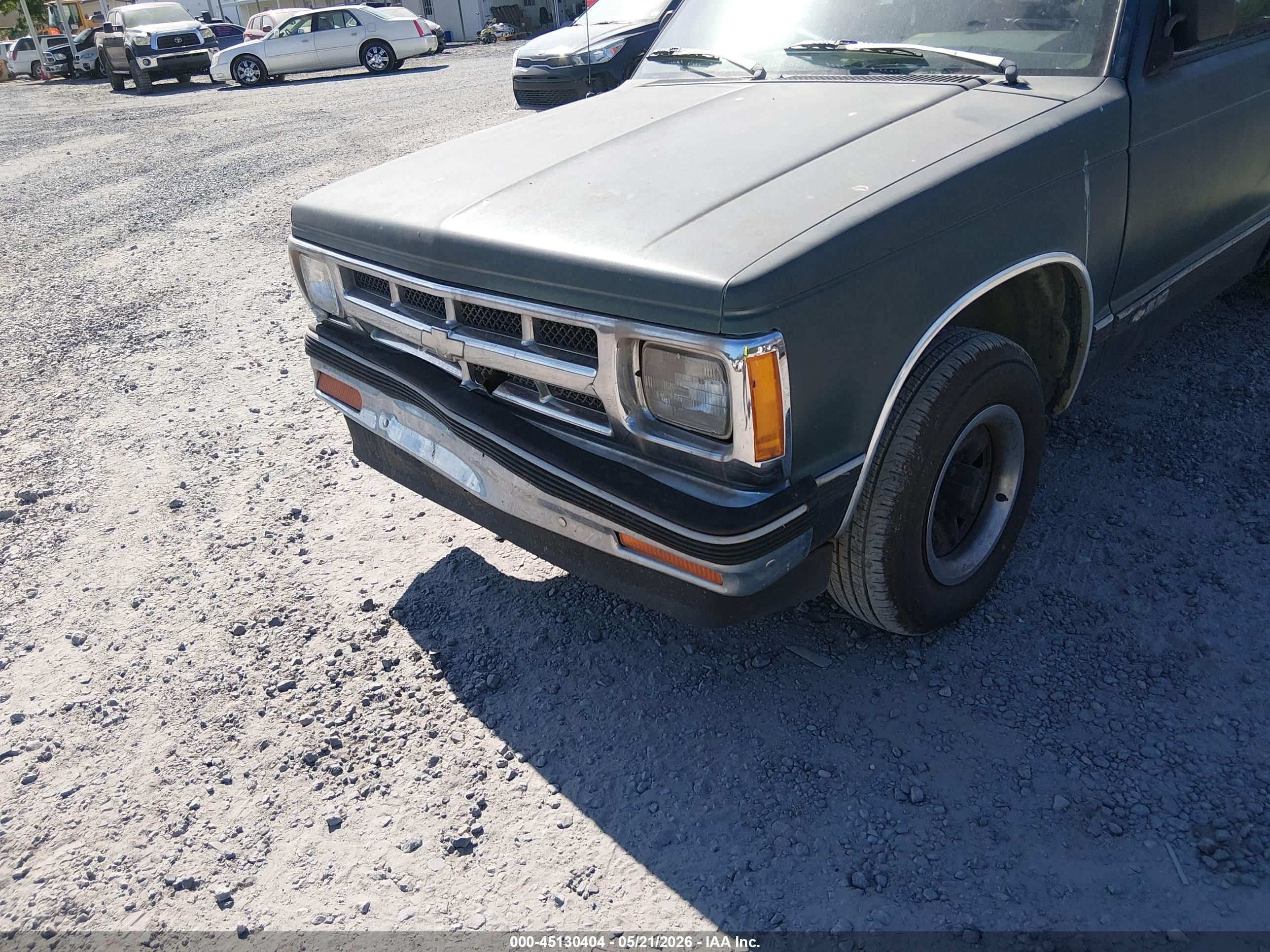 1993 Chevrolet S Truck S10 Green vin: 1GCCS14Z5P0154204