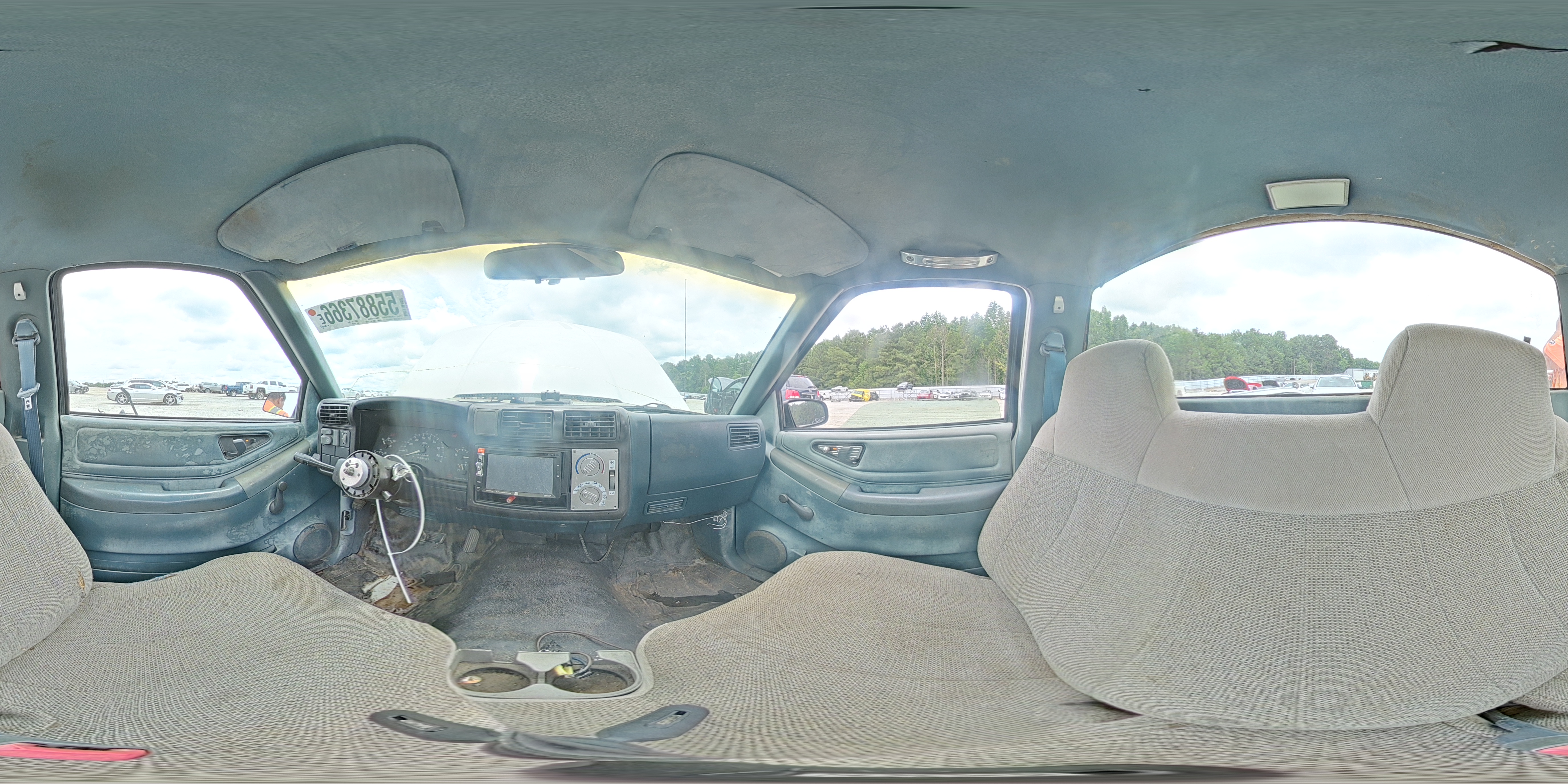 1994 Chevrolet S Truck S10 White vin: 1GCCS14Z5R8223672