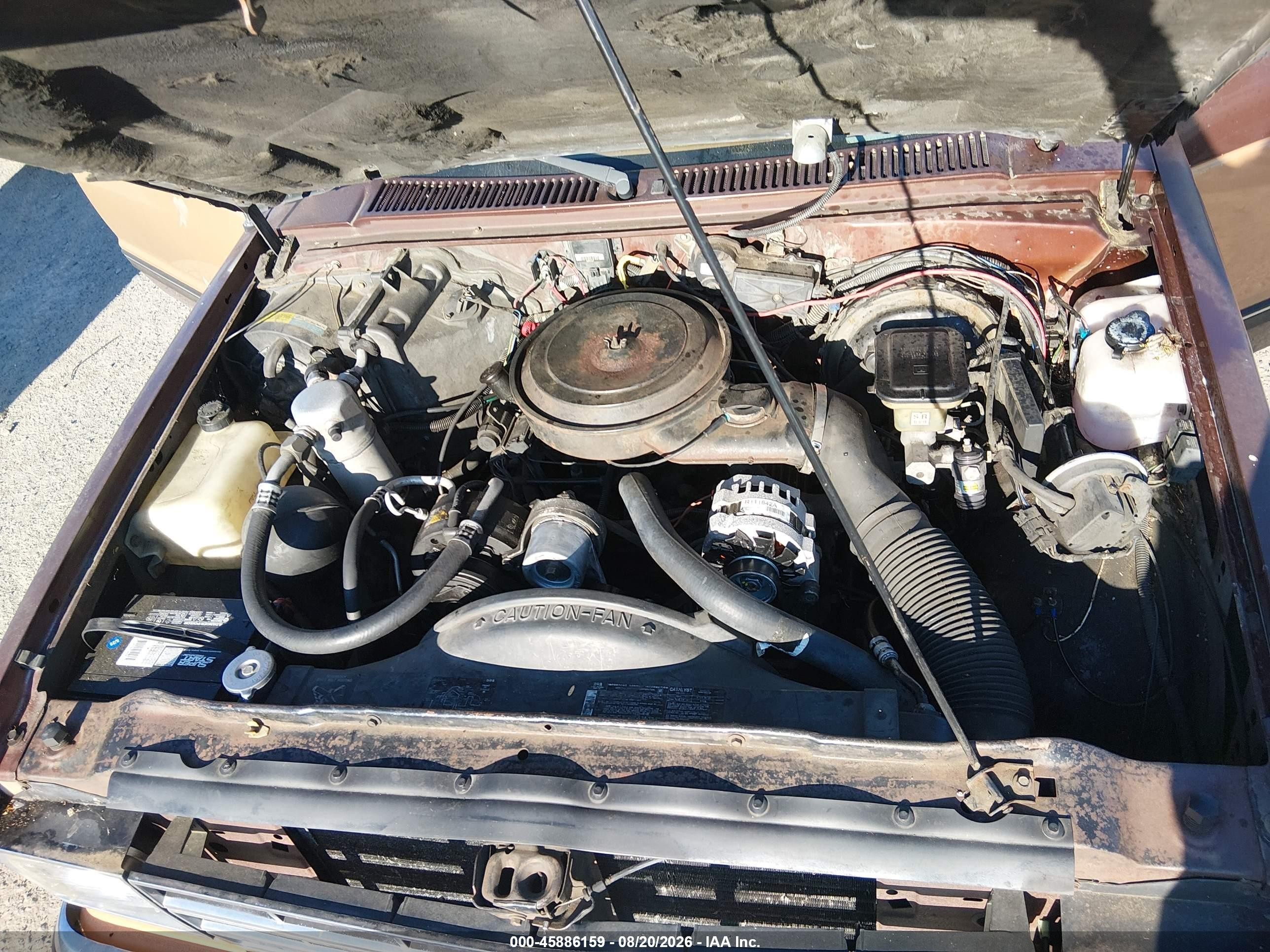 1989 Chevrolet S Truck S10 Brown vin: 1GCCS14Z6K8126292