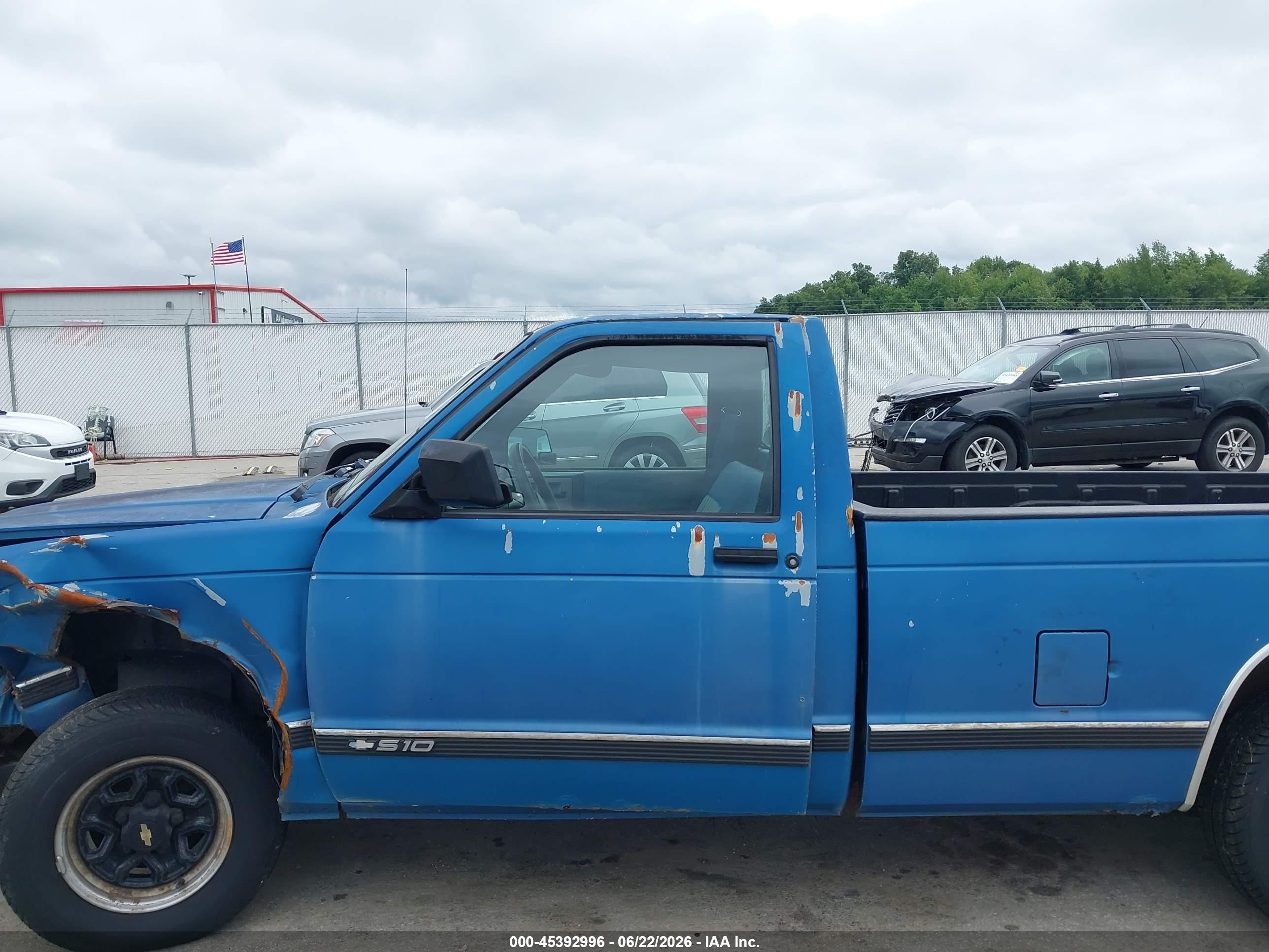 1991 Chevrolet S Truck S10 Синий vin: 1GCCS14Z6M2296237