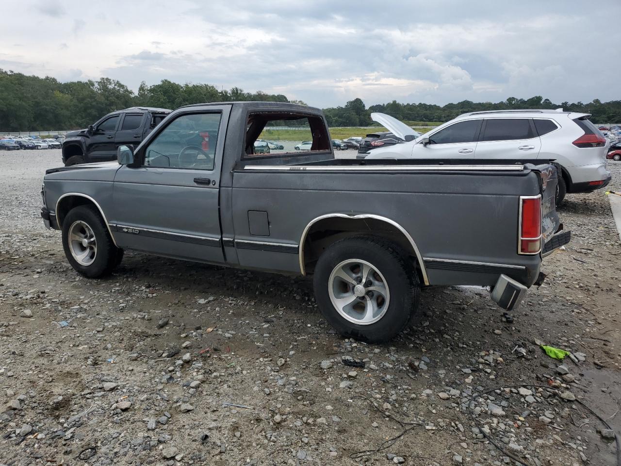 1991 Chevrolet S Truck S10 Gray vin: 1GCCS14Z6M8298129