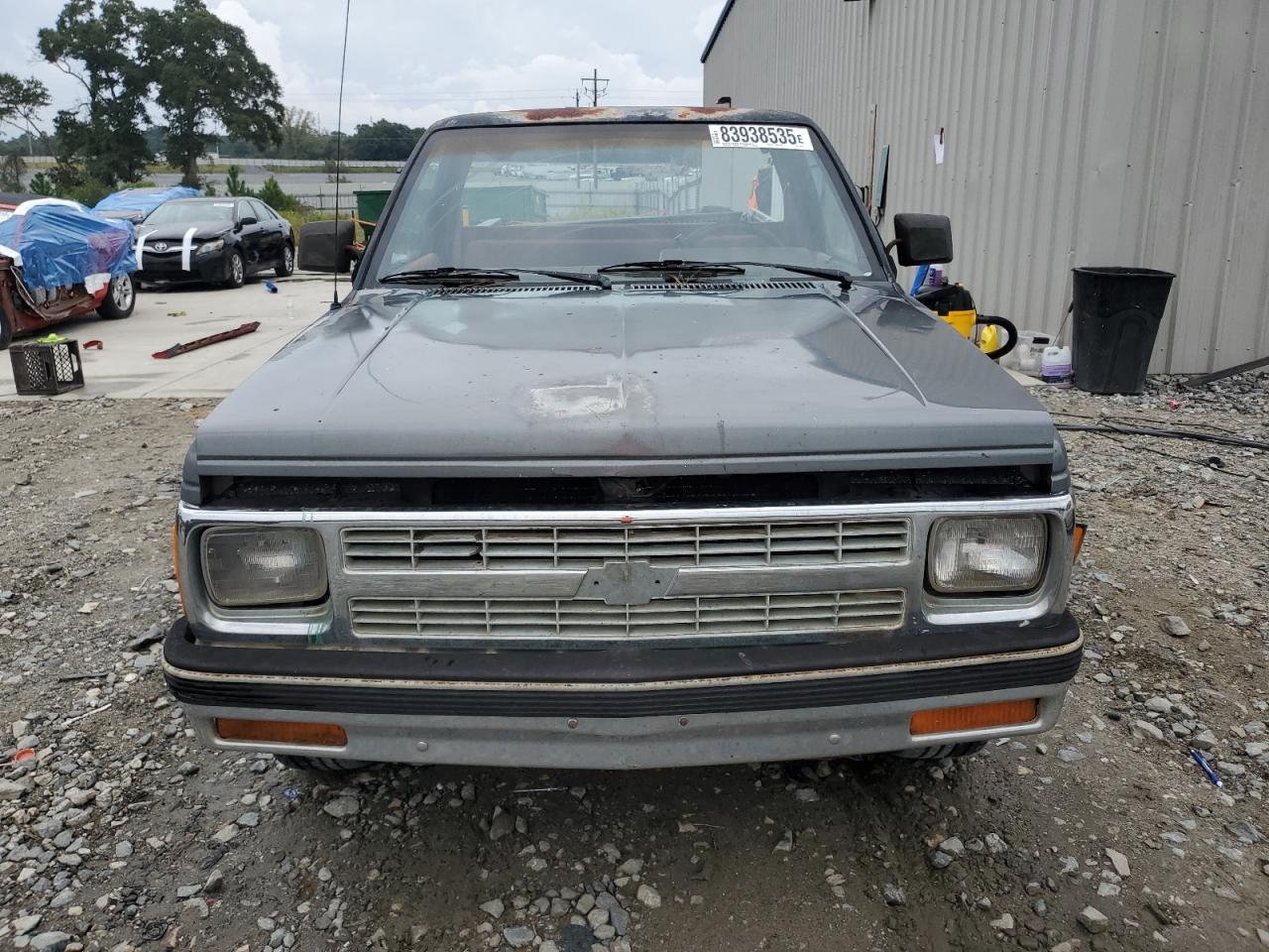 1991 Chevrolet S Truck S10 Gray vin: 1GCCS14Z6M8298129