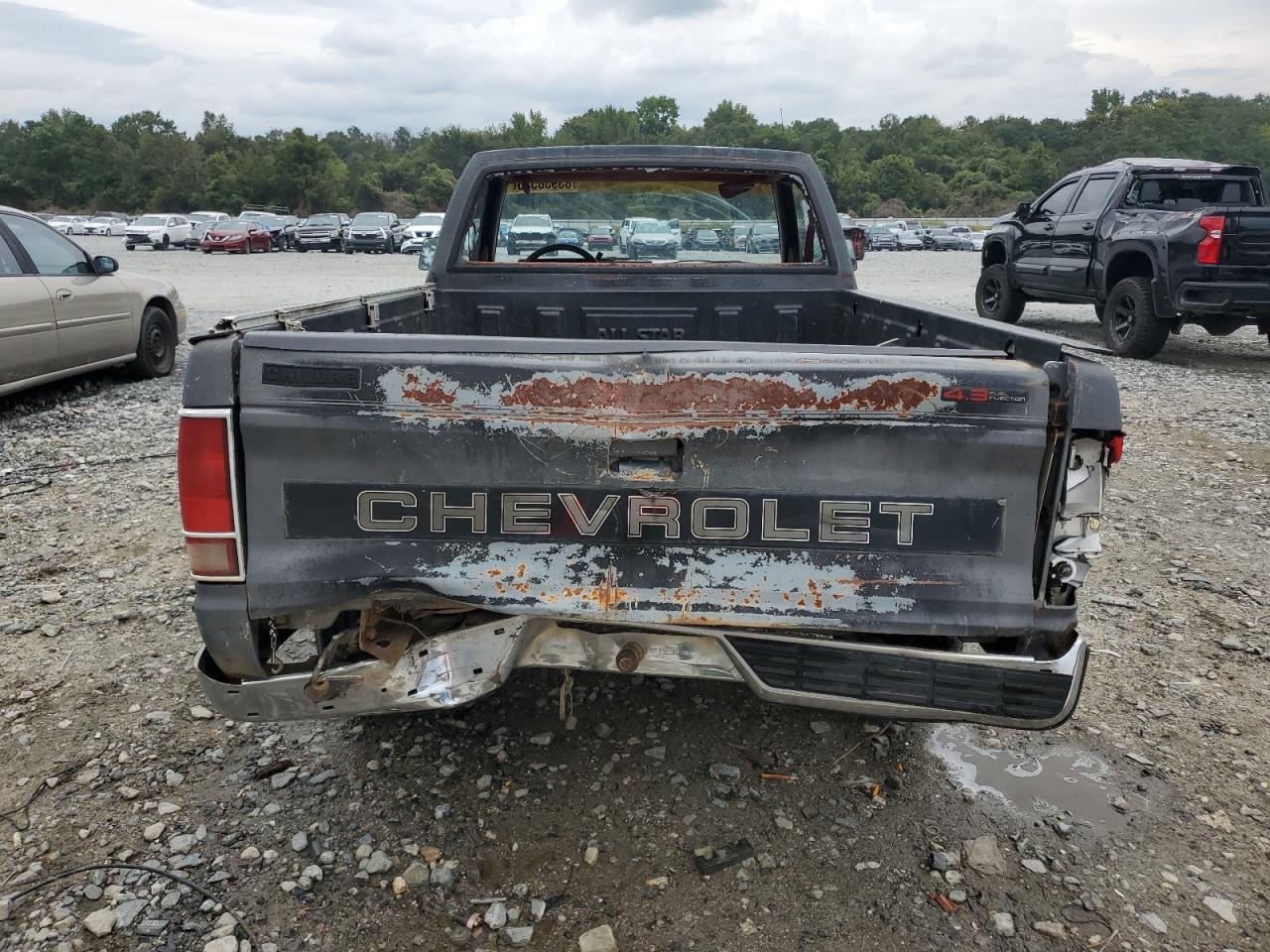 1991 Chevrolet S Truck S10 Gray vin: 1GCCS14Z6M8298129