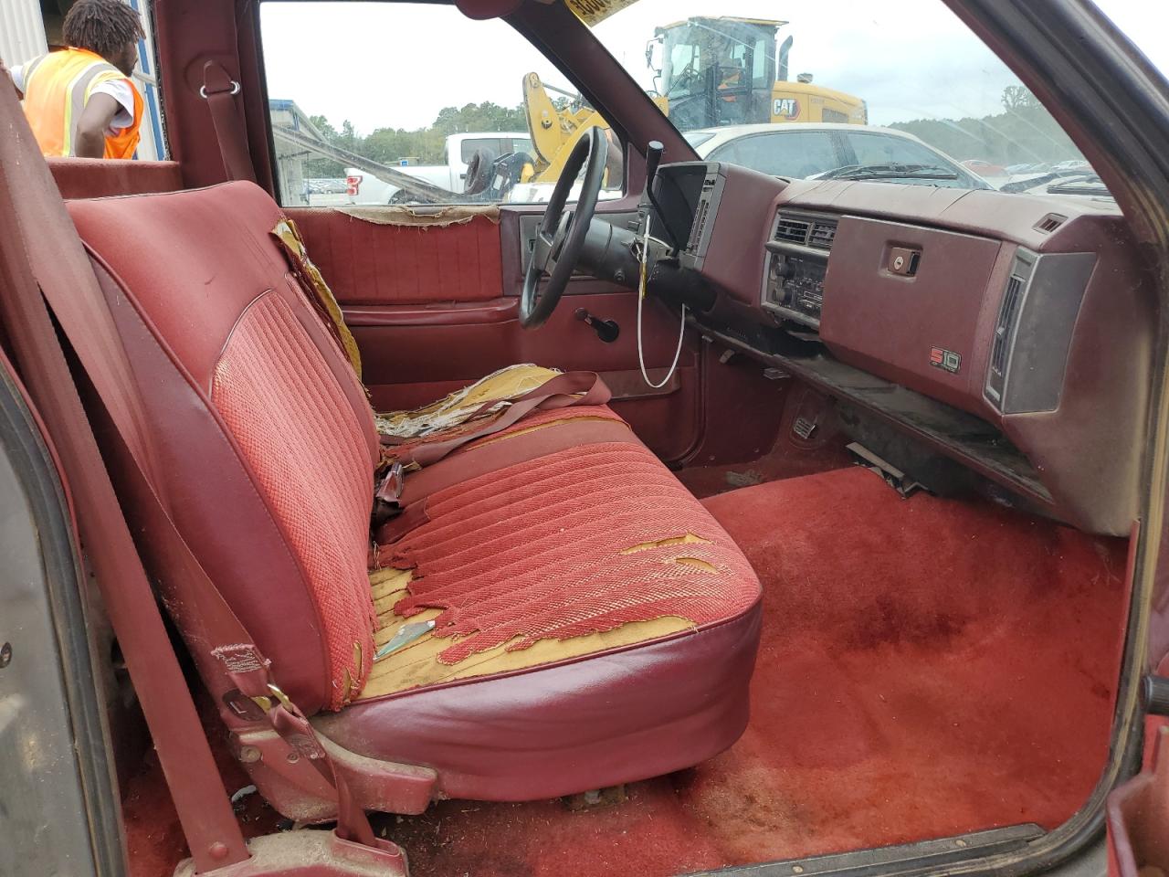 1991 Chevrolet S Truck S10 Gray vin: 1GCCS14Z6M8298129