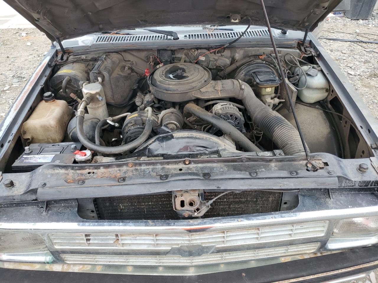 1991 Chevrolet S Truck S10 Gray vin: 1GCCS14Z6M8298129