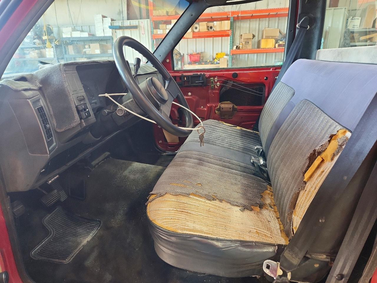 1991 Chevrolet S Truck S10 Red vin: 1GCCS14Z7M0152983