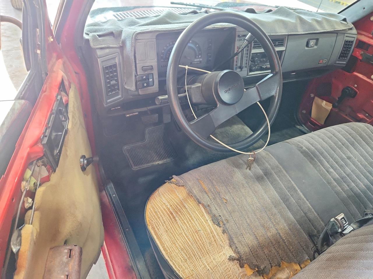 1991 Chevrolet S Truck S10 Red vin: 1GCCS14Z7M0152983