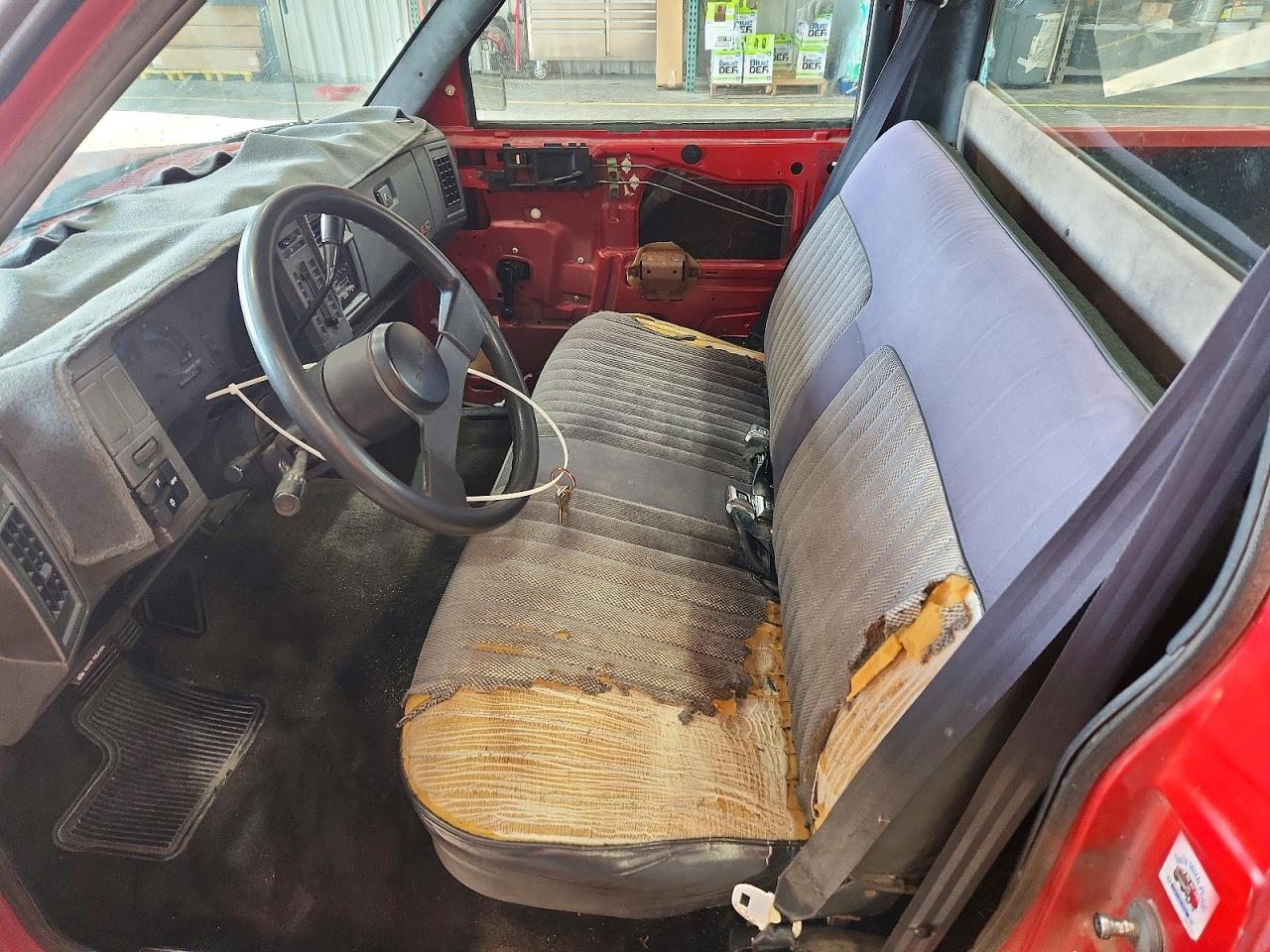 1991 Chevrolet S Truck S10 Red vin: 1GCCS14Z7M0152983