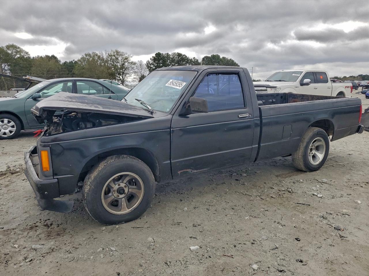 1991 Chevrolet S Truck S10 Black vin: 1GCCS14Z7M8249487
