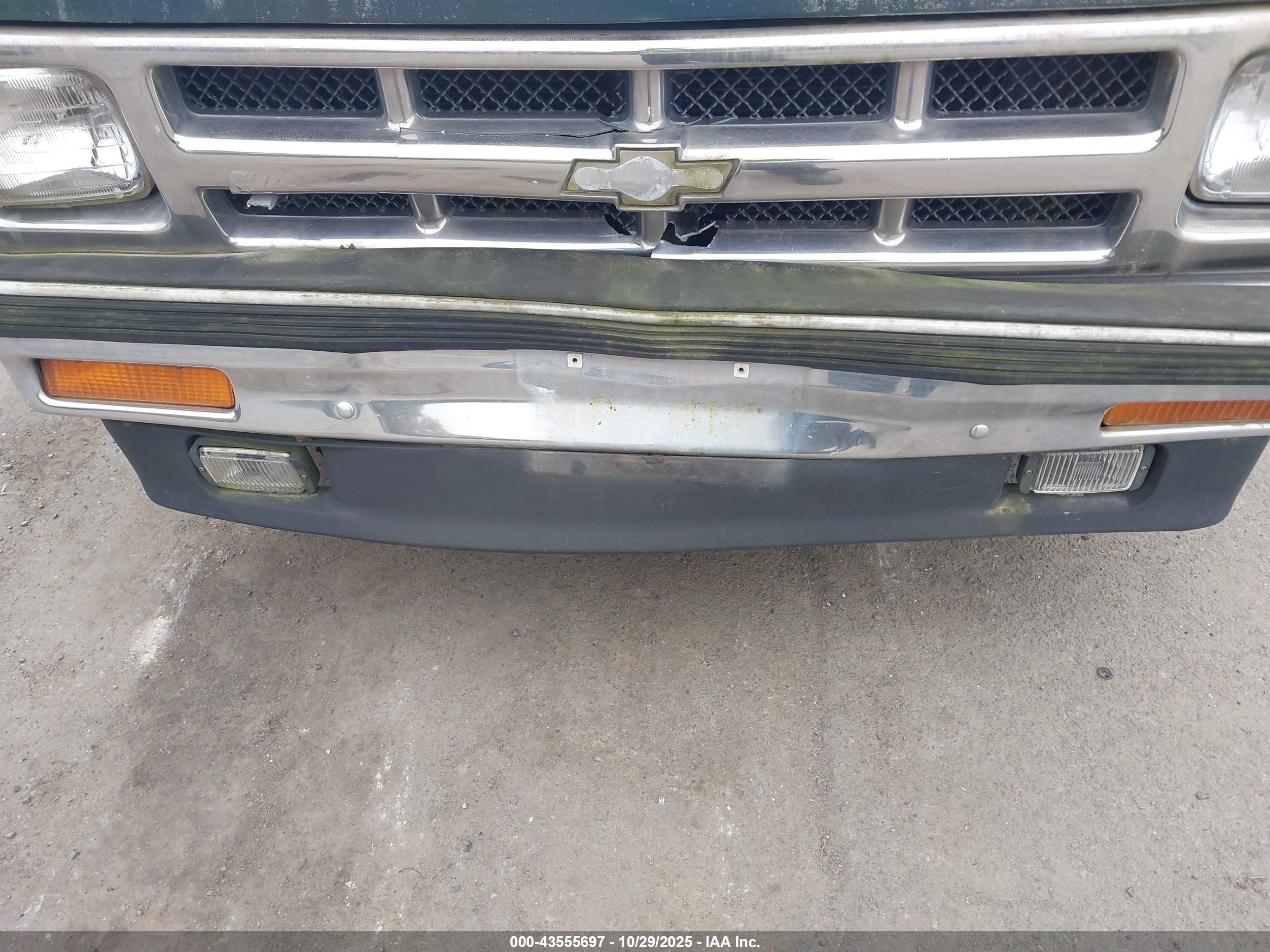 1993 Chevrolet S Truck S10 Green vin: 1GCCS14Z8P8147894
