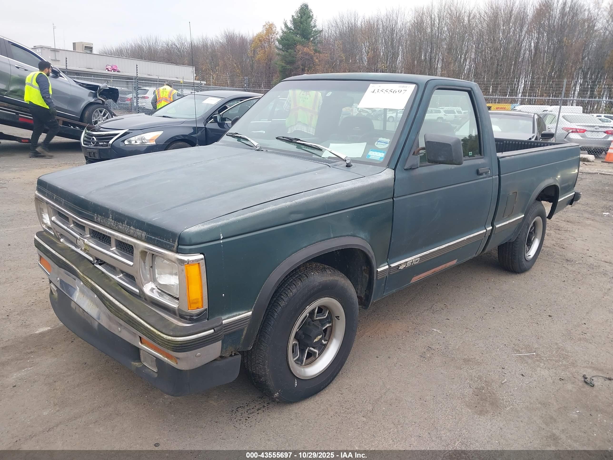 1993 Chevrolet S Truck S10 Green vin: 1GCCS14Z8P8147894