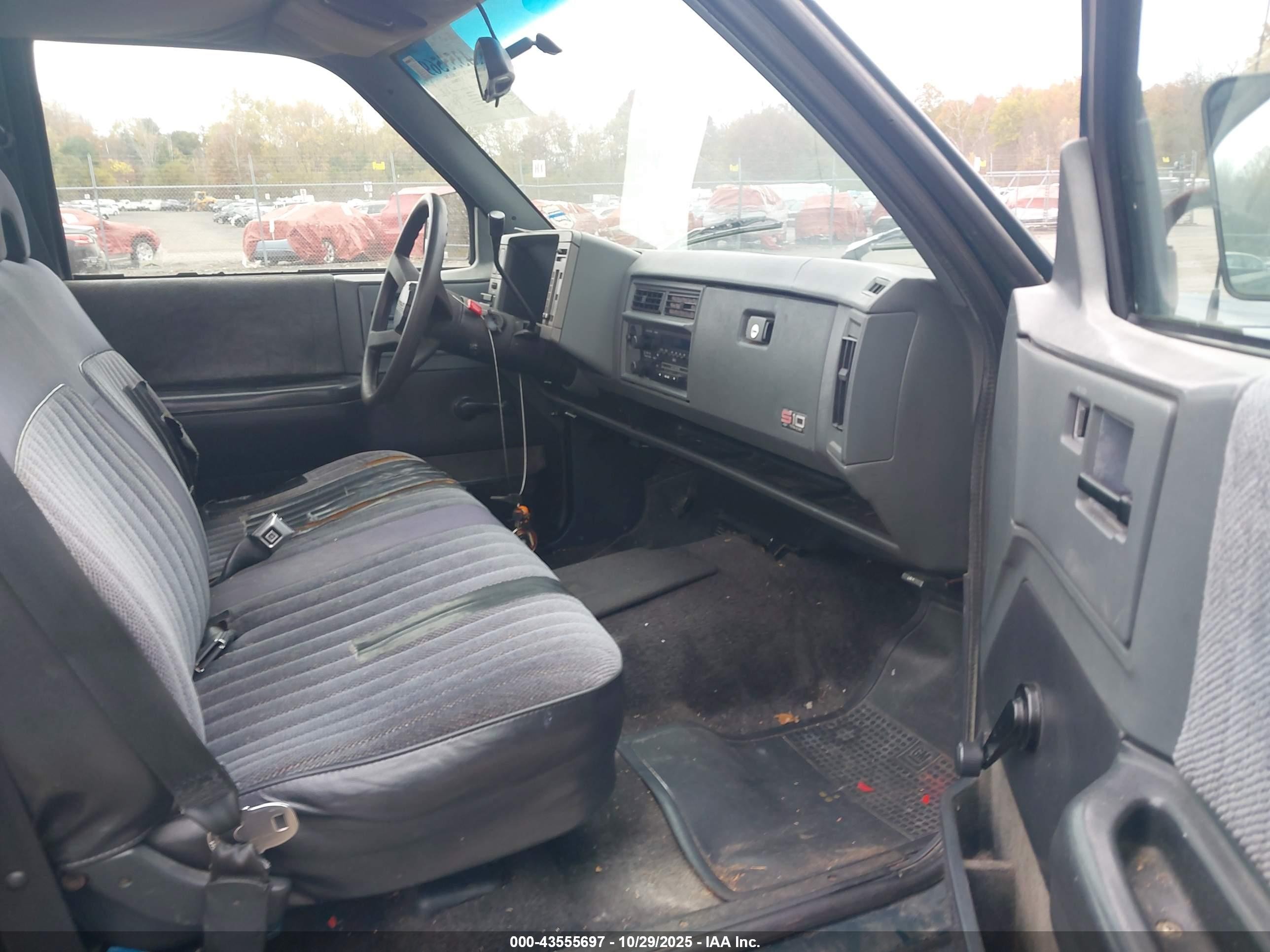 1993 Chevrolet S Truck S10 Green vin: 1GCCS14Z8P8147894