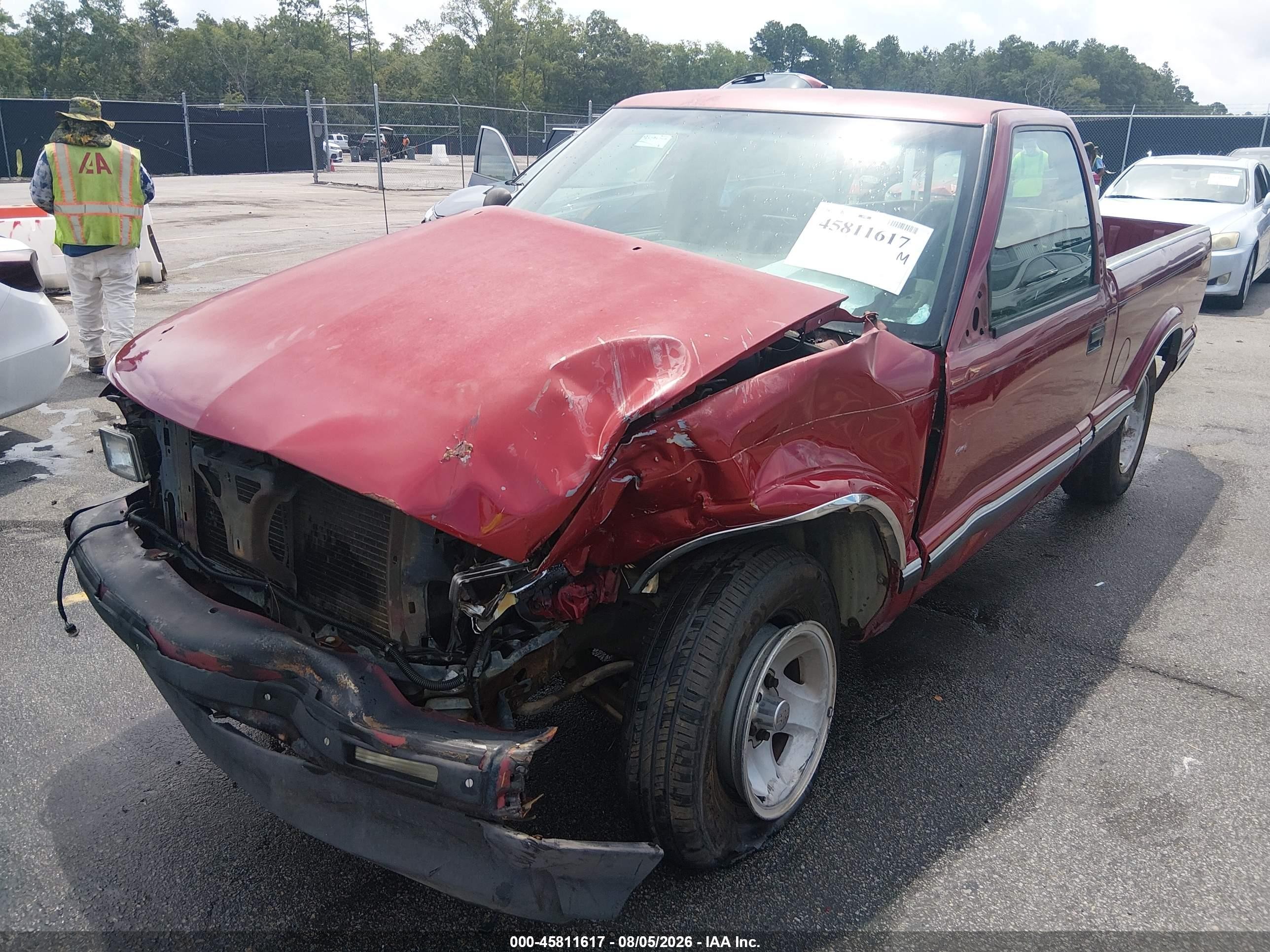 1994 Chevrolet S Truck S10 Красный vin: 1GCCS14Z8R8161622