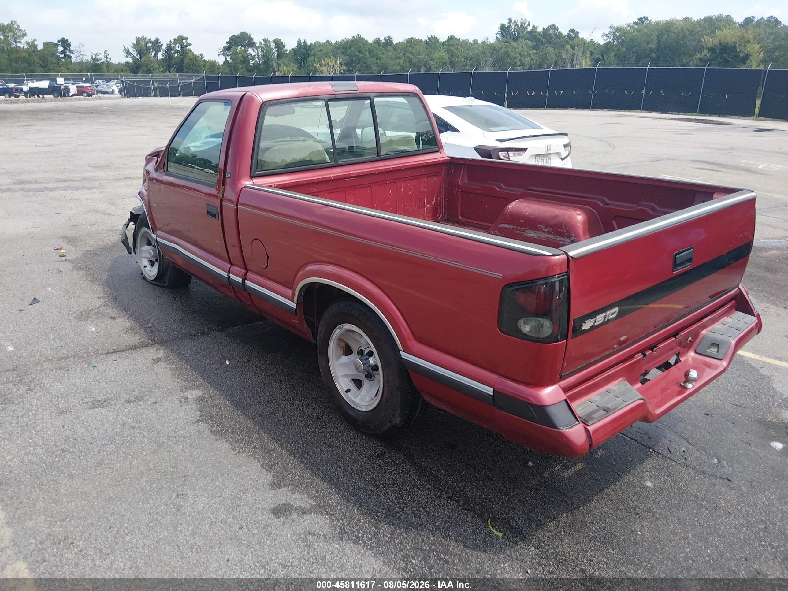 1994 Chevrolet S Truck S10 Красный vin: 1GCCS14Z8R8161622