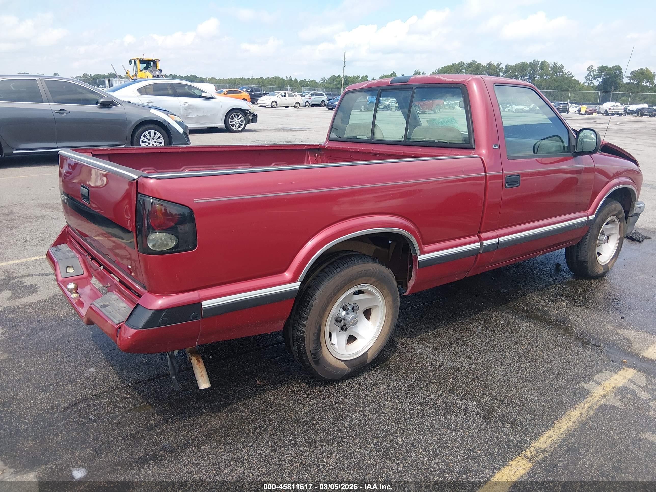 1994 Chevrolet S Truck S10 Красный vin: 1GCCS14Z8R8161622