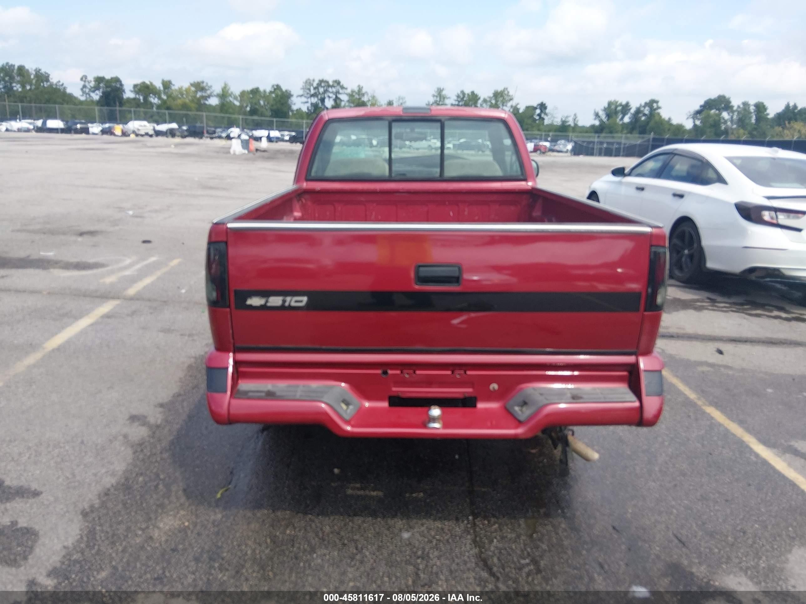 1994 Chevrolet S Truck S10 Красный vin: 1GCCS14Z8R8161622