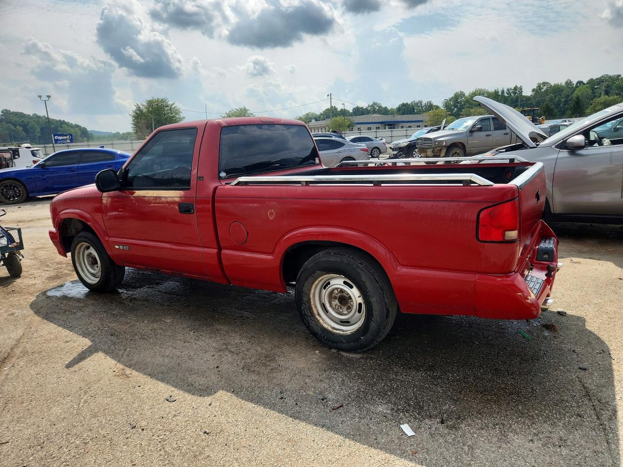 1995 Chevrolet S Truck S10 Red vin: 1GCCS14Z8SK176582