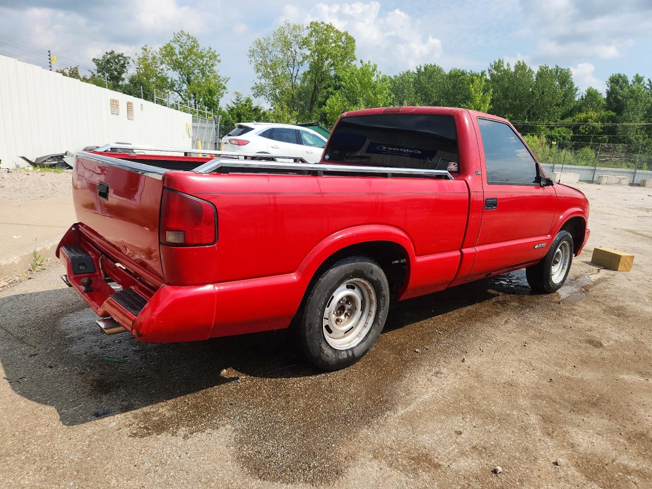 1995 Chevrolet S Truck S10 Red vin: 1GCCS14Z8SK176582