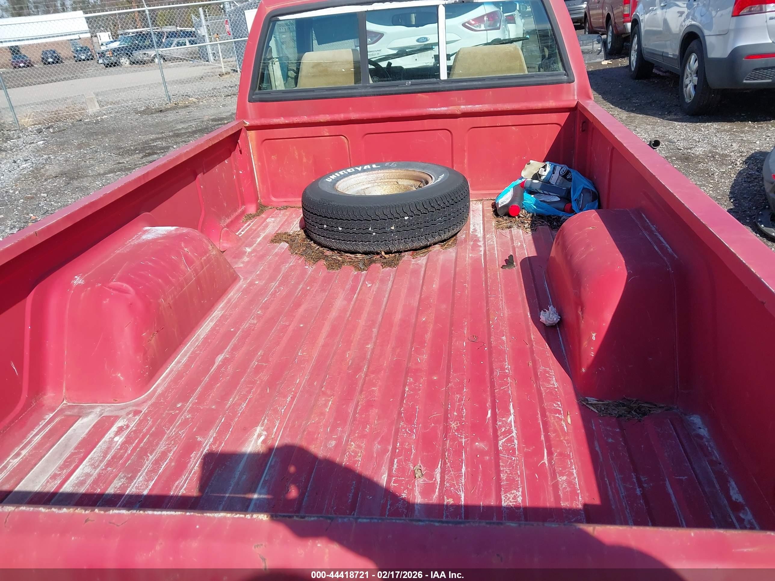 1993 Chevrolet S Truck S10 Red vin: 1GCCS14Z9P0166520