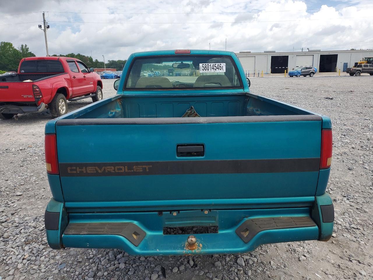 1995 Chevrolet S Truck S10 Green vin: 1GCCS14Z9S8224894