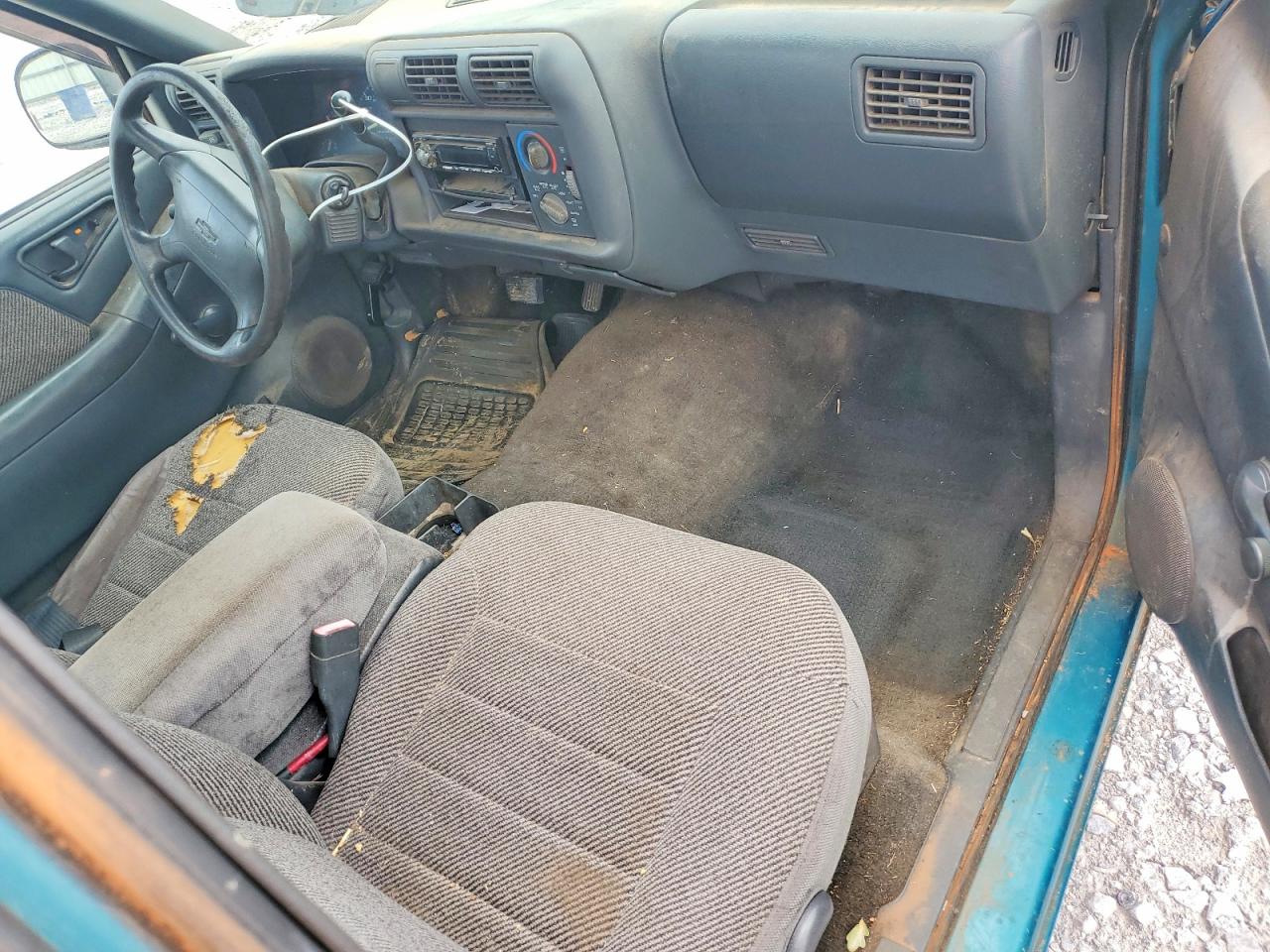 1995 Chevrolet S Truck S10 Green vin: 1GCCS14Z9S8224894