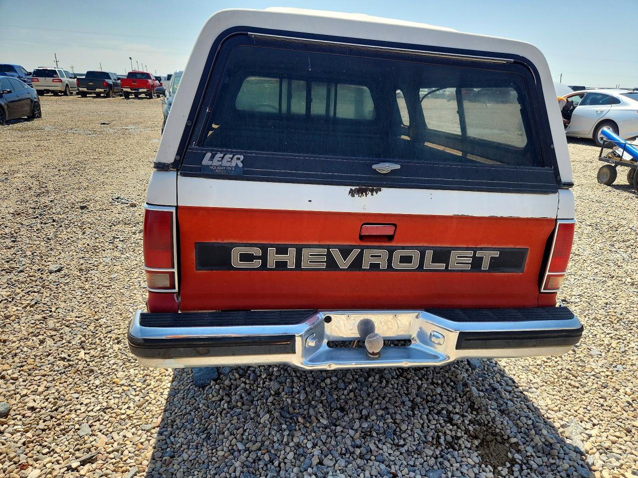 1988 Chevrolet S Truck S10 White vin: 1GCCS14ZXJ8235191