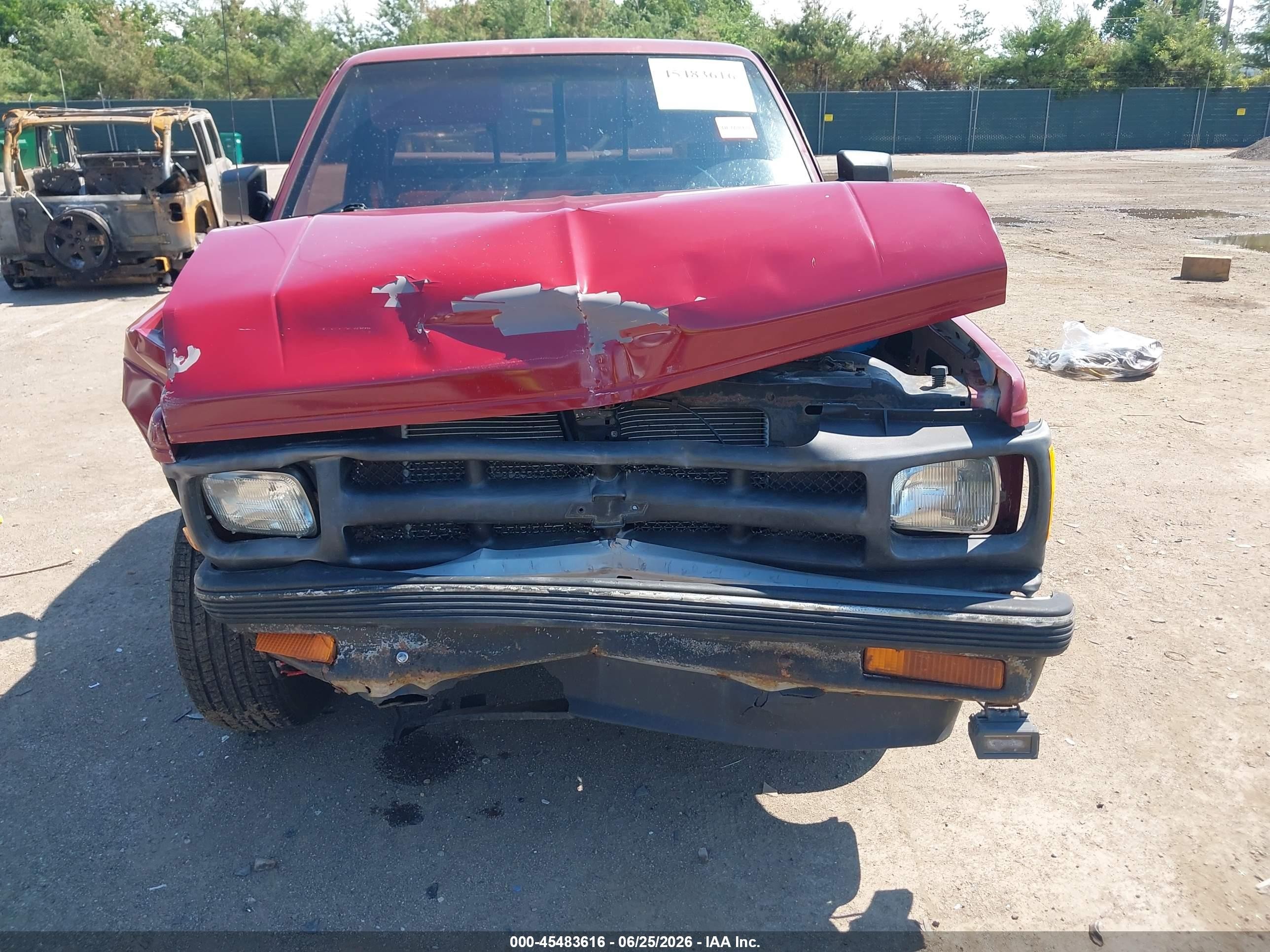 1991 Chevrolet S Truck S10 Red vin: 1GCCS14ZXM2115964