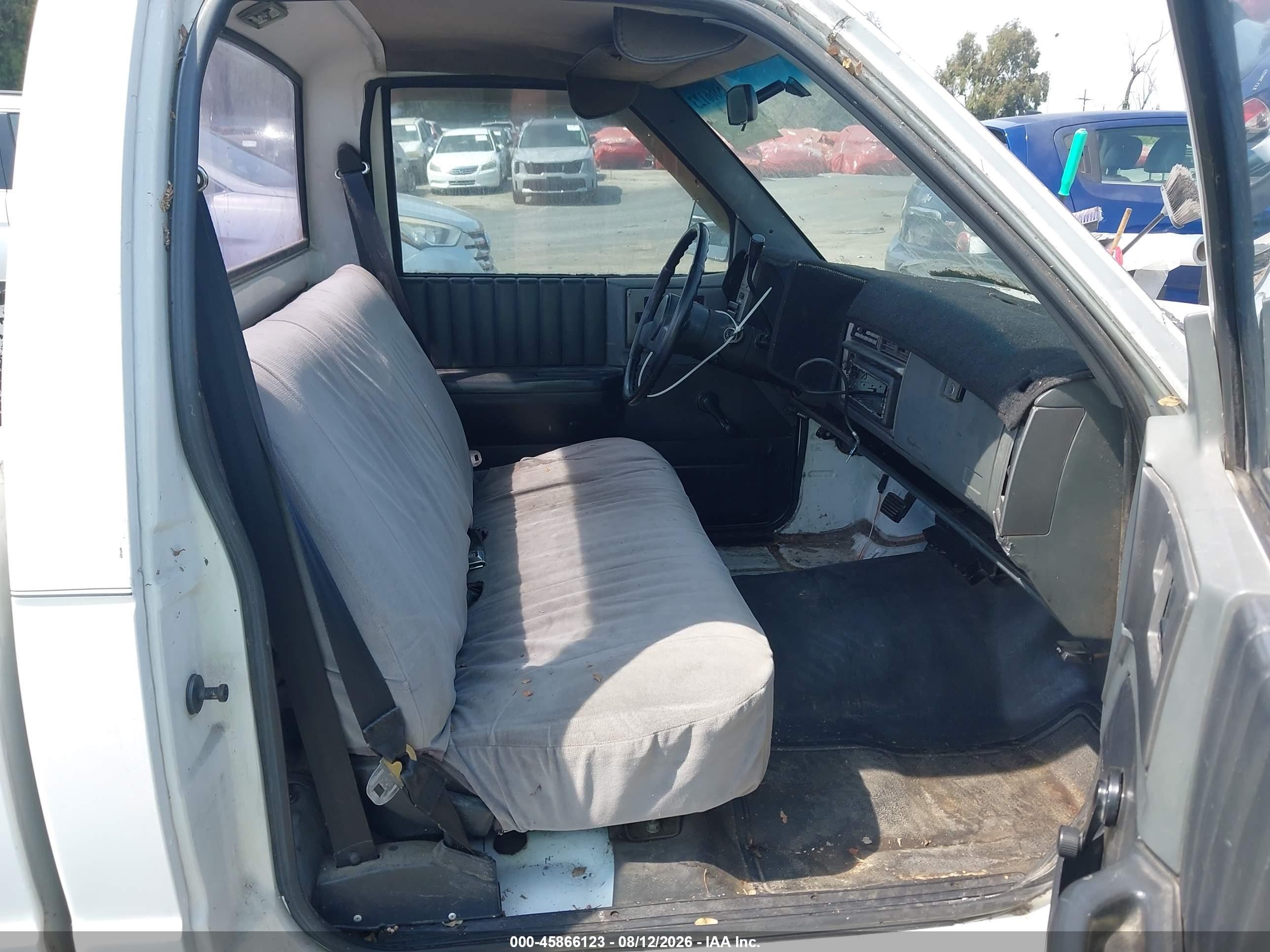 1991 Chevrolet S Truck S10 White vin: 1GCCS14ZXM8100717