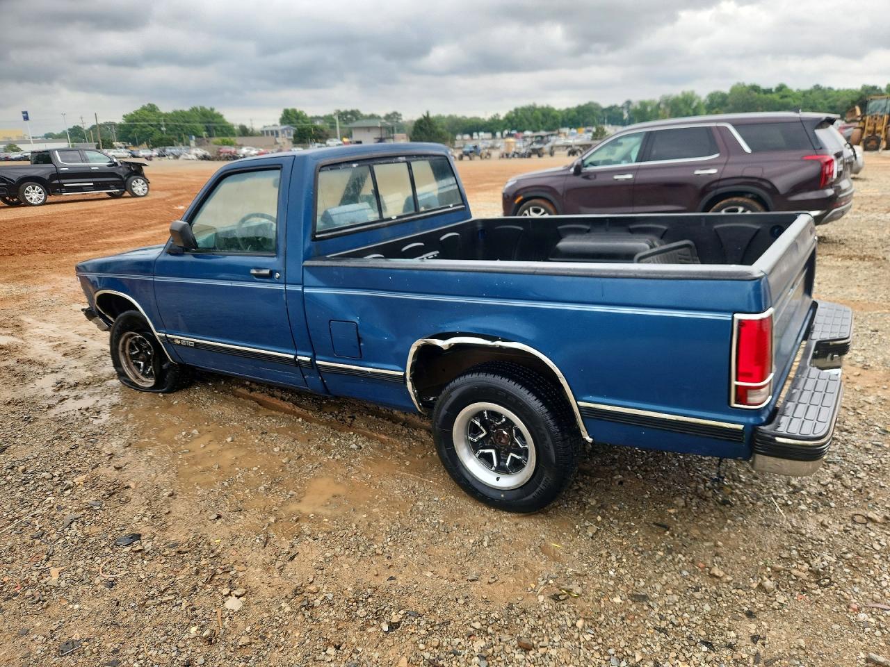 1992 Chevrolet S Truck S10 Blue vin: 1GCCS14ZXN8189187