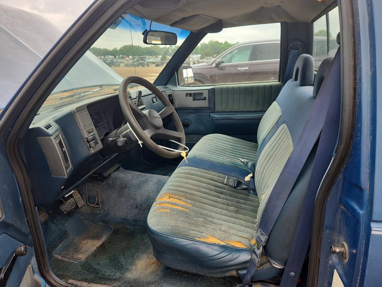 1992 Chevrolet S Truck S10 Blue vin: 1GCCS14ZXN8189187