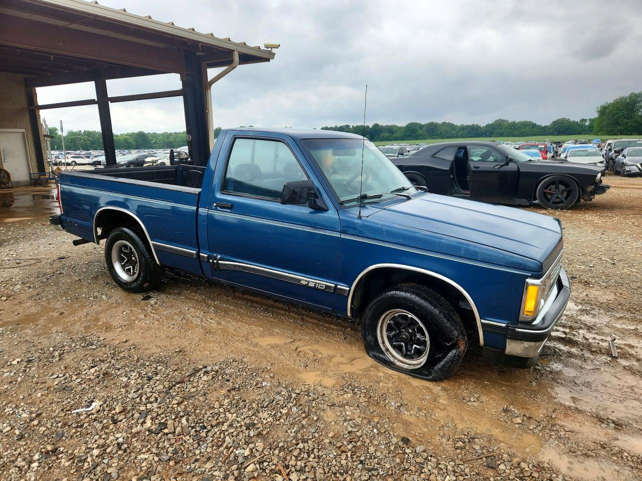 1992 Chevrolet S Truck S10 Blue vin: 1GCCS14ZXN8189187