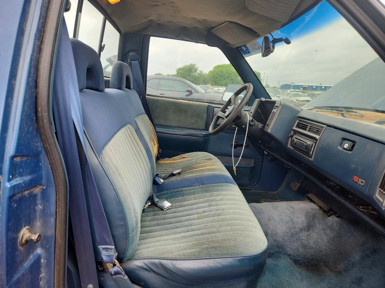 1992 Chevrolet S Truck S10 Blue vin: 1GCCS14ZXN8189187