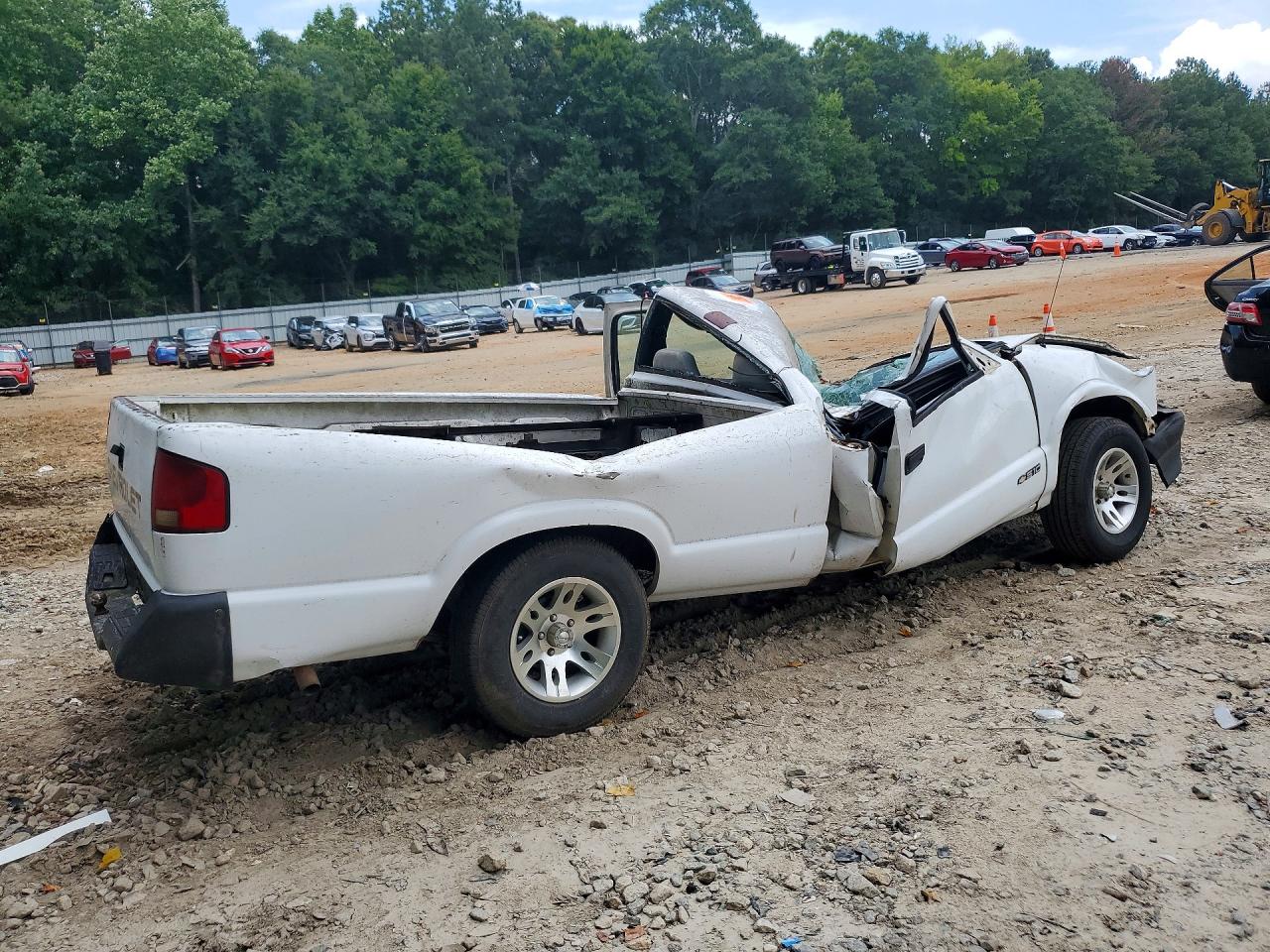 1995 Chevrolet S Truck S10 White vin: 1GCCS14ZXS8208087