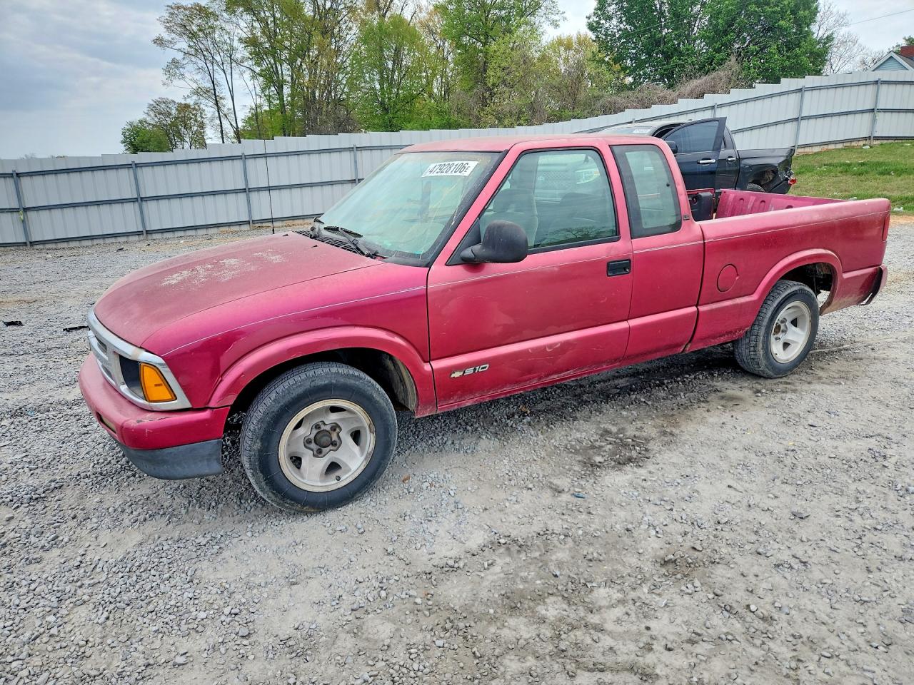 1995 Chevrolet S Truck S10 Pink vin: 1GCCS1940S8218978