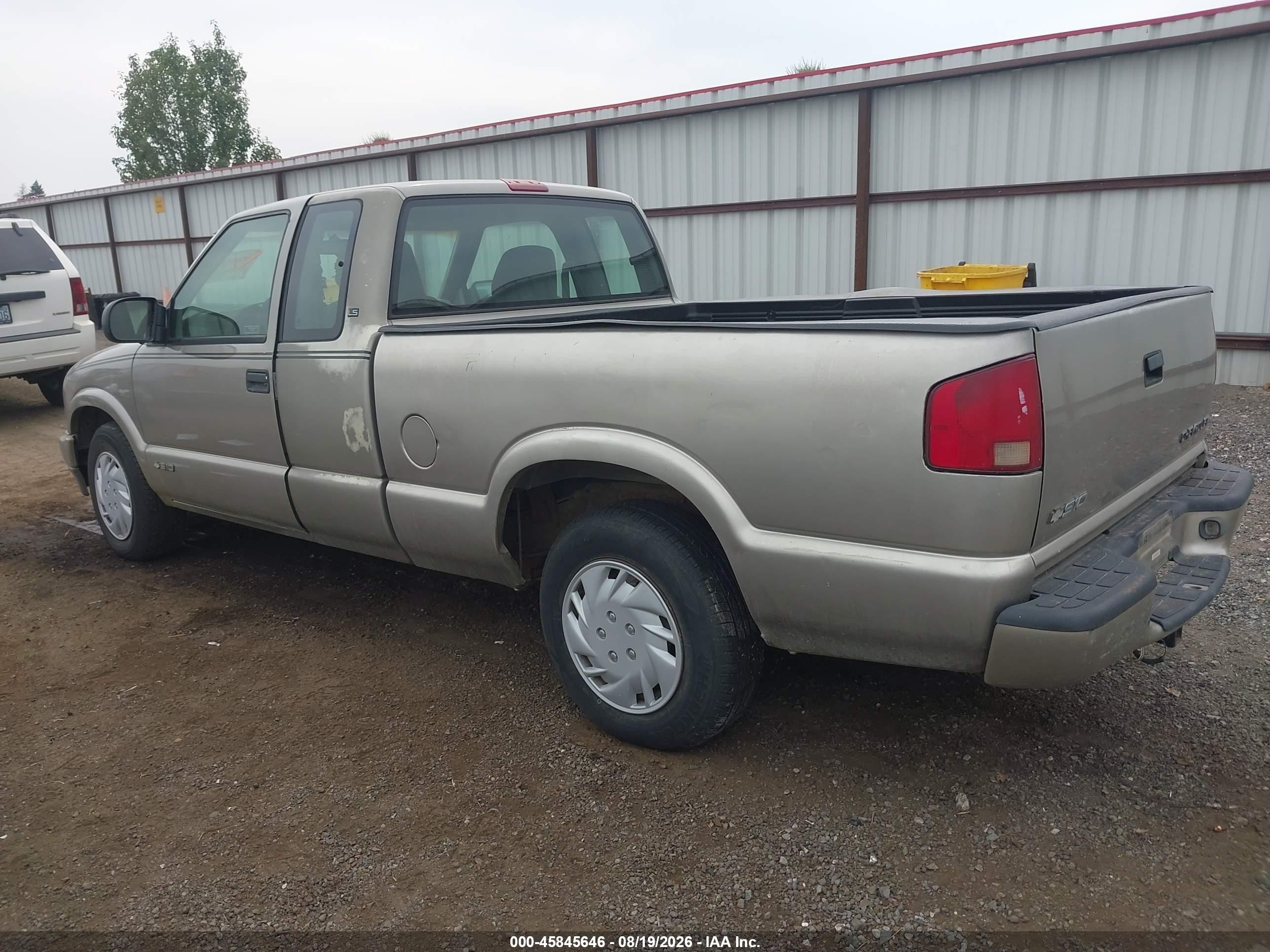 2000 Chevrolet S-10 Ls Tan vin: 1GCCS1940Y8163862