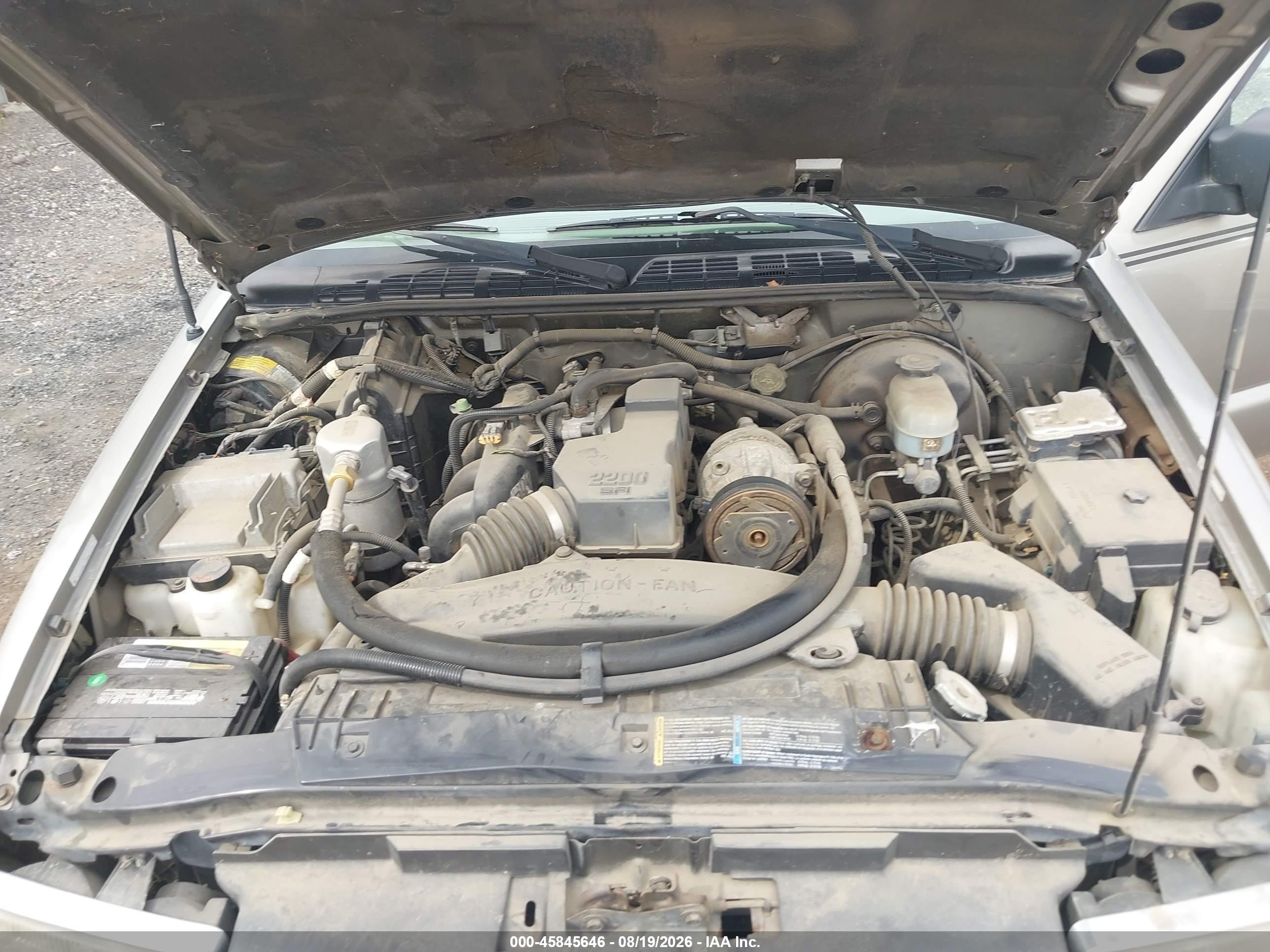 2000 Chevrolet S-10 Ls Tan vin: 1GCCS1940Y8163862
