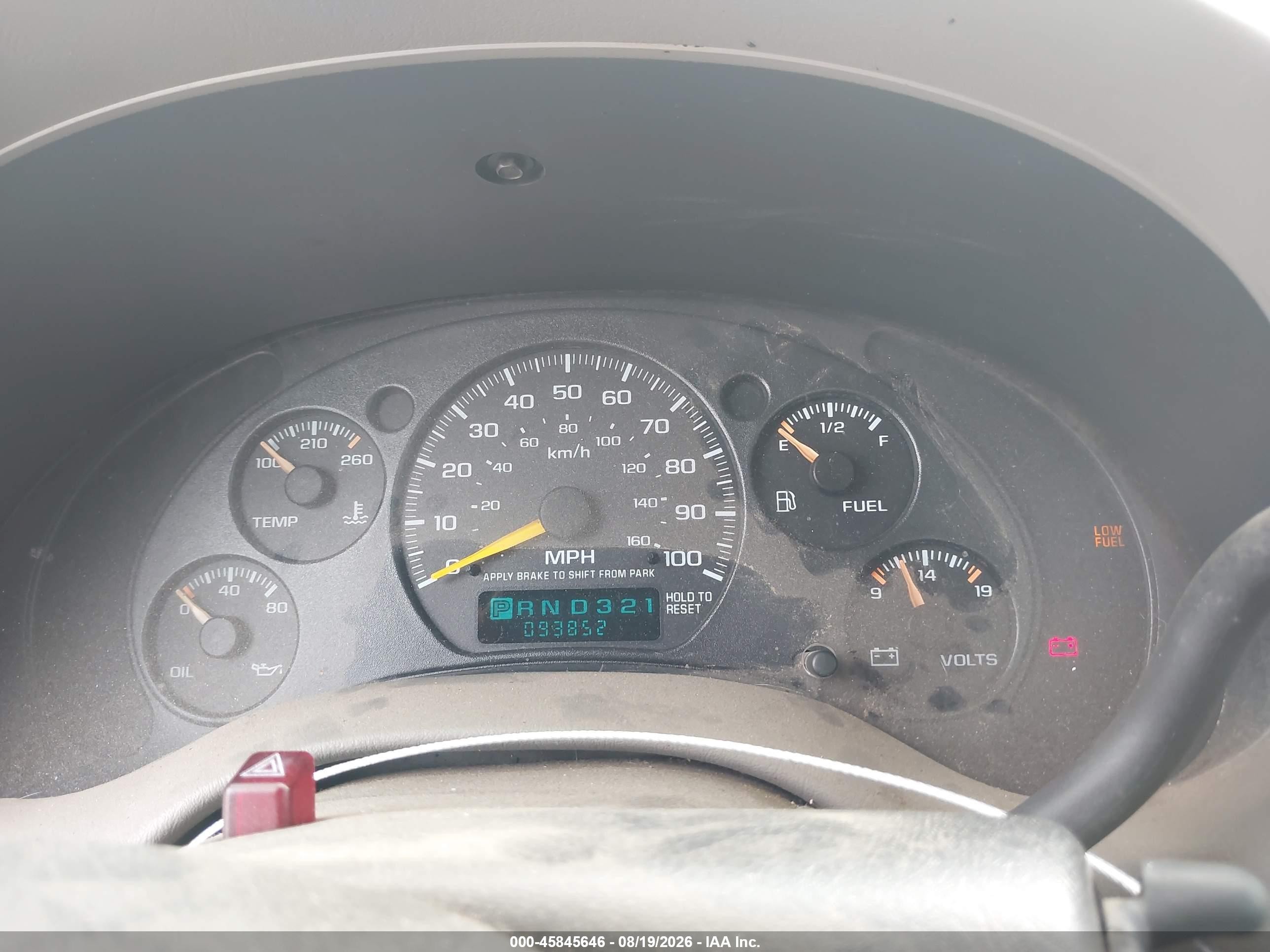 2000 Chevrolet S-10 Ls Tan vin: 1GCCS1940Y8163862