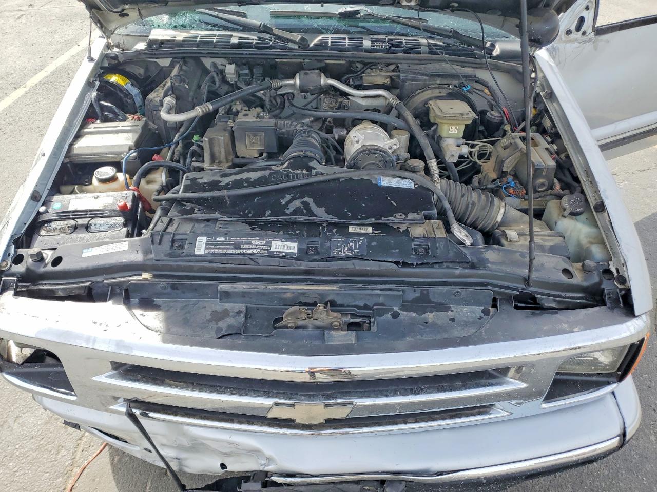 1996 Chevrolet S Truck S10 Silver vin: 1GCCS1941T8151812