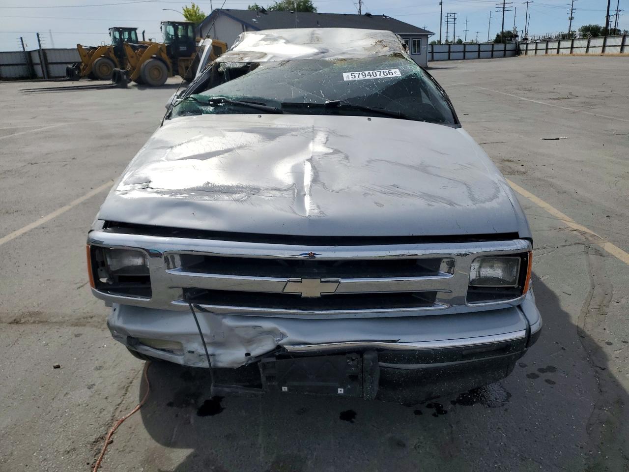 1996 Chevrolet S Truck S10 Silver vin: 1GCCS1941T8151812
