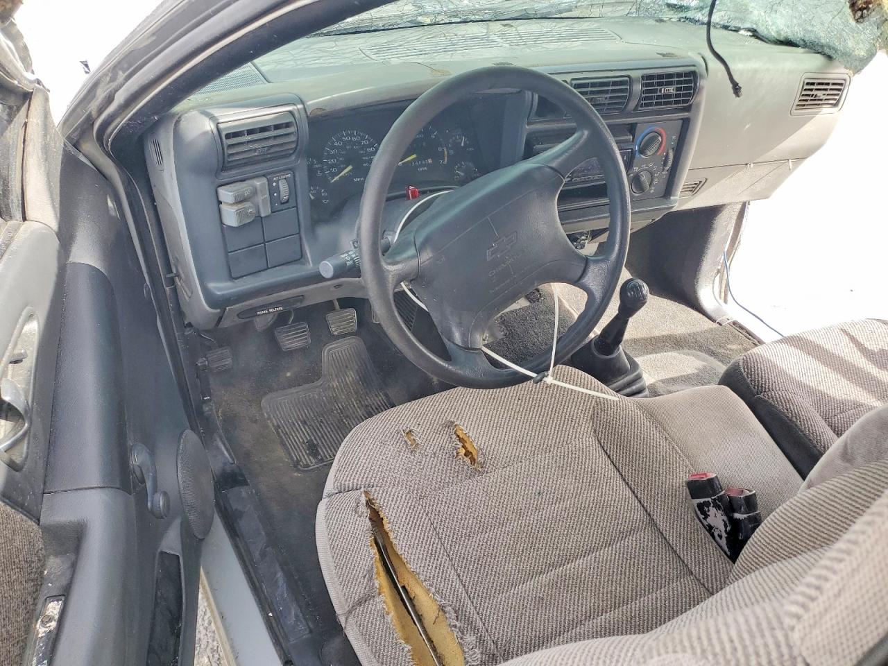 1996 Chevrolet S Truck S10 Silver vin: 1GCCS1941T8151812
