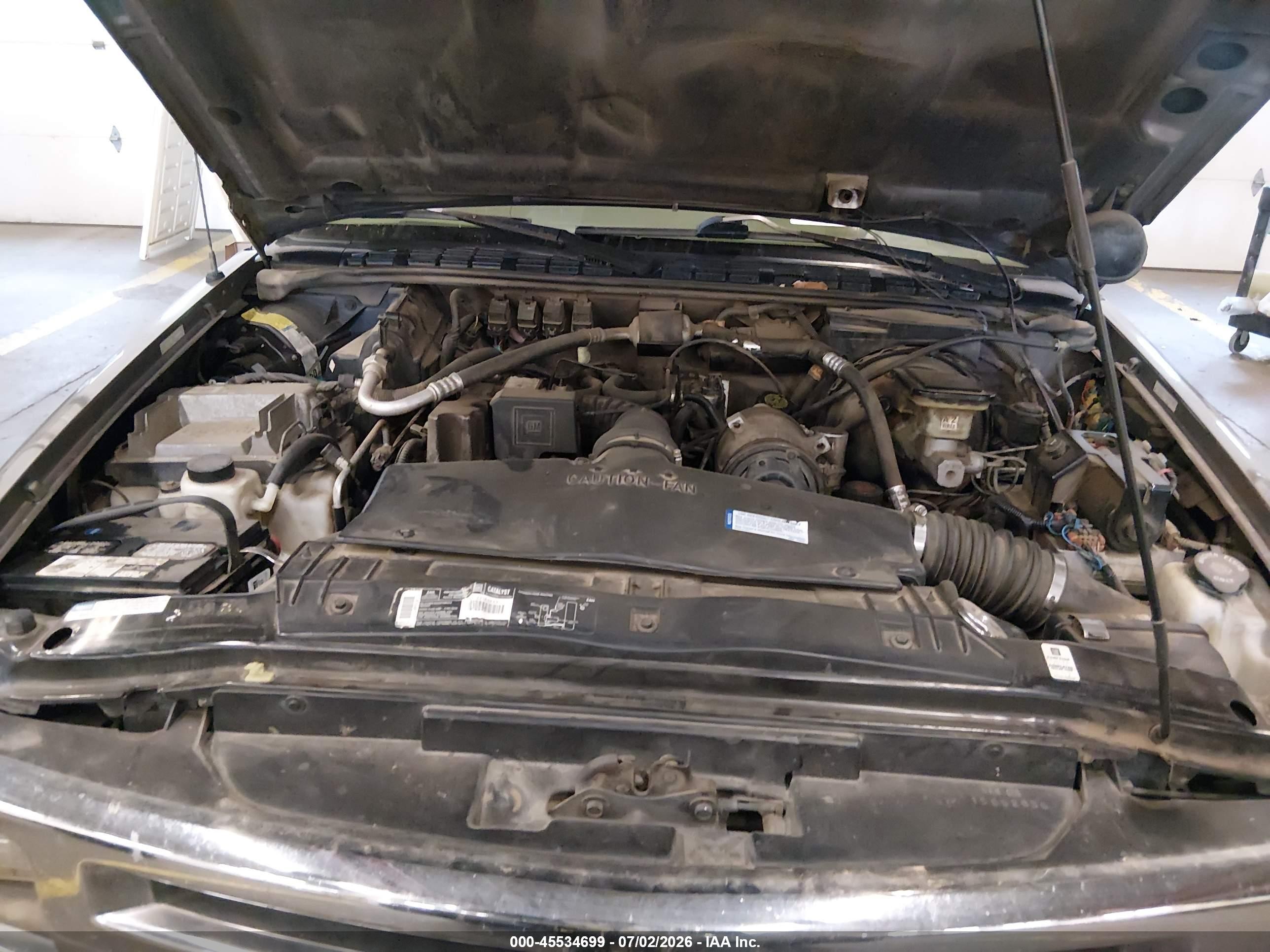 1997 Chevrolet S-10 Ls Brown vin: 1GCCS1941V8163932