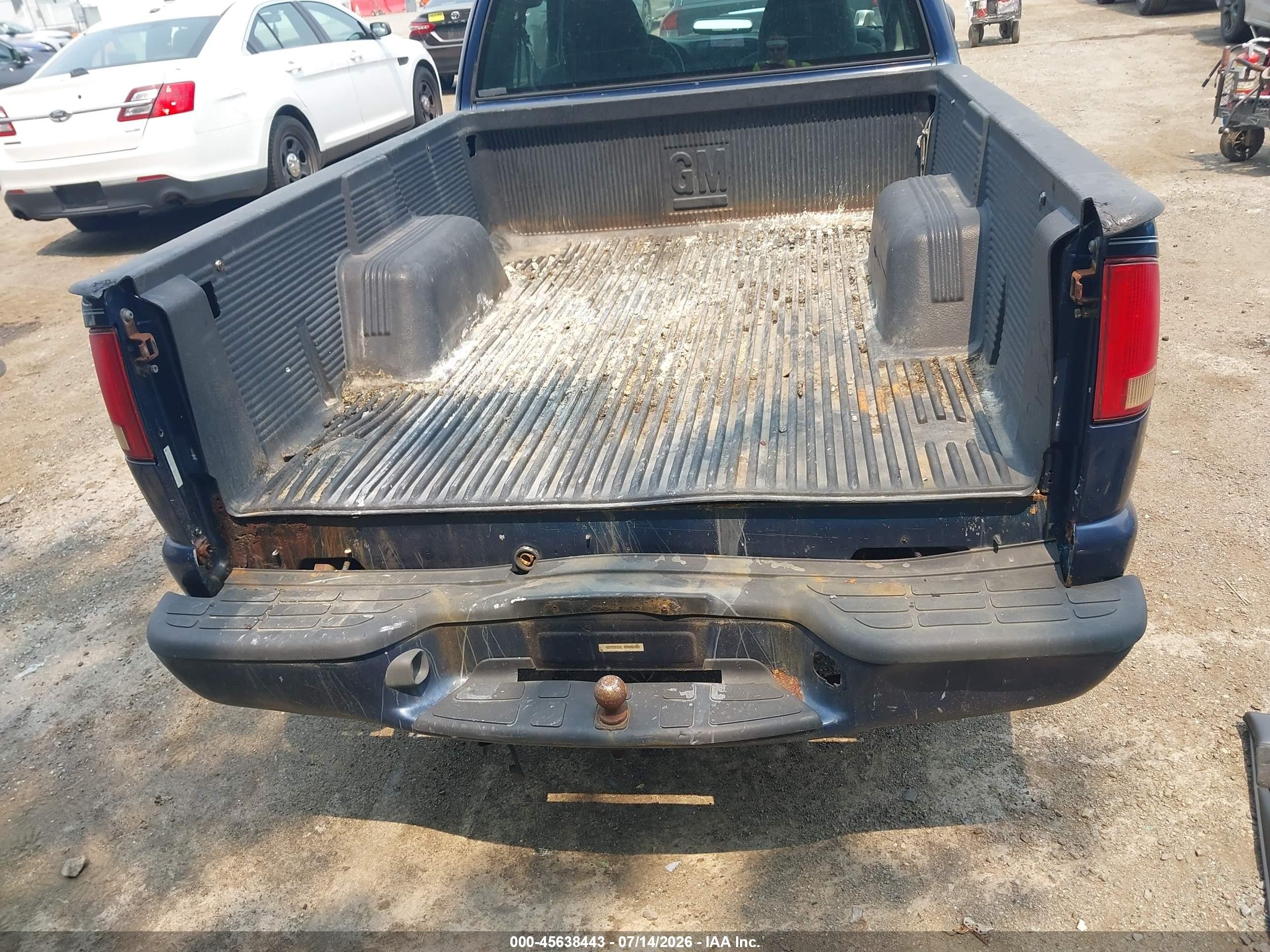 1998 Chevrolet S-10 Ls Синий vin: 1GCCS1941W8179436