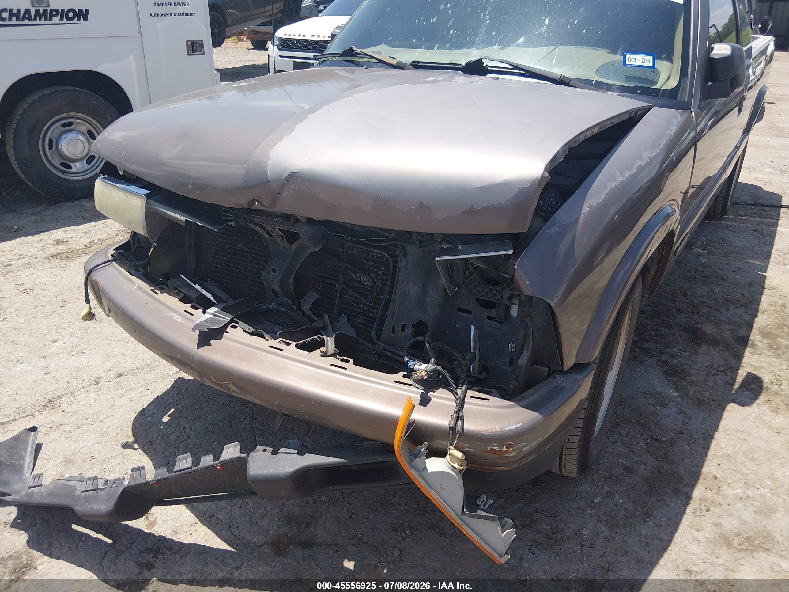 1999 Chevrolet S-10 Ls Brown vin: 1GCCS1941XK187010