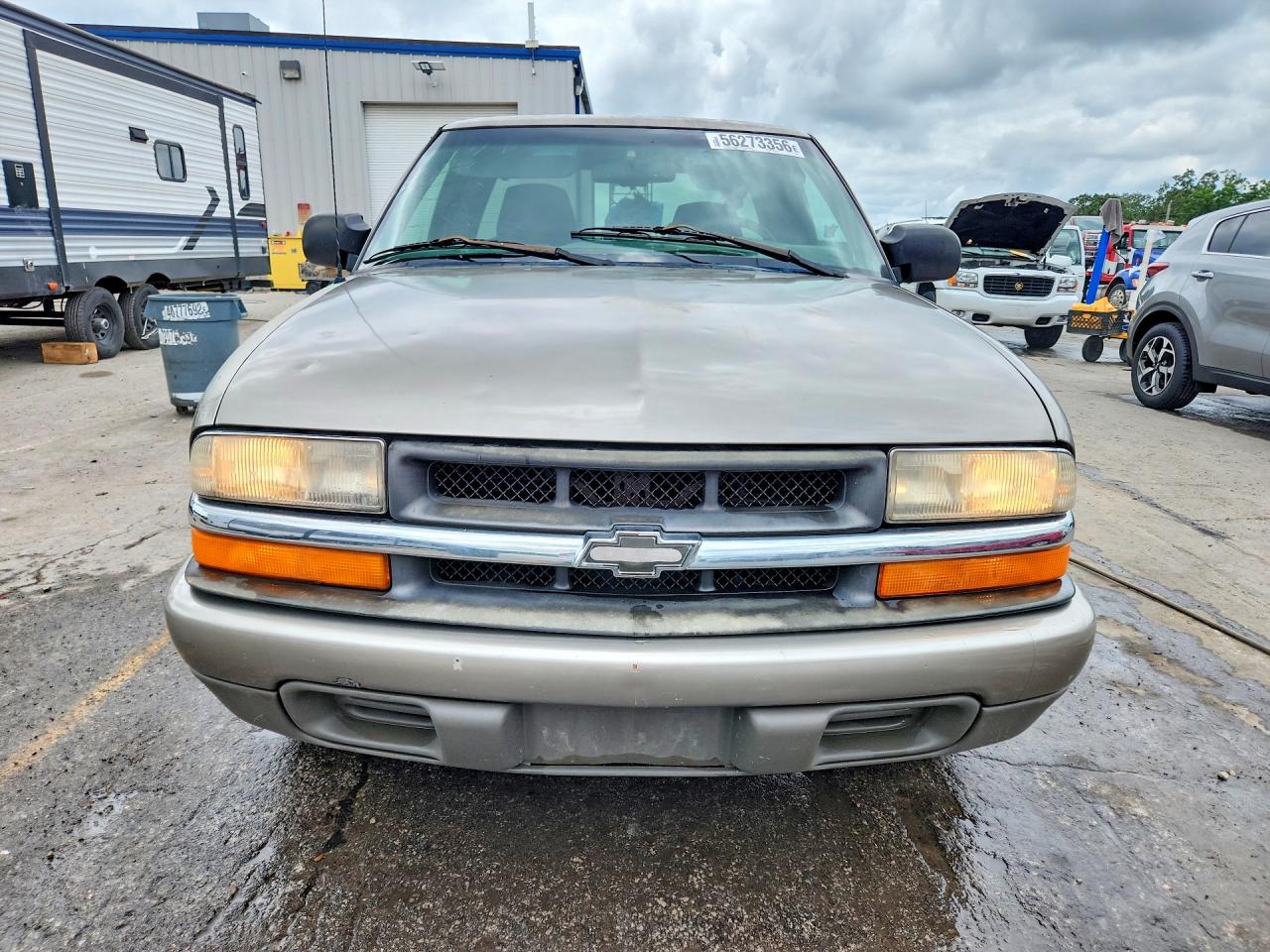 2000 Chevrolet S Truck S10 Gray vin: 1GCCS1941Y8186003