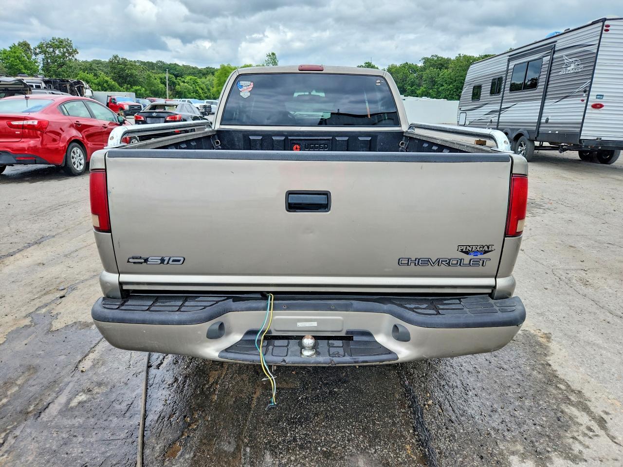 2000 Chevrolet S Truck S10 Gray vin: 1GCCS1941Y8186003