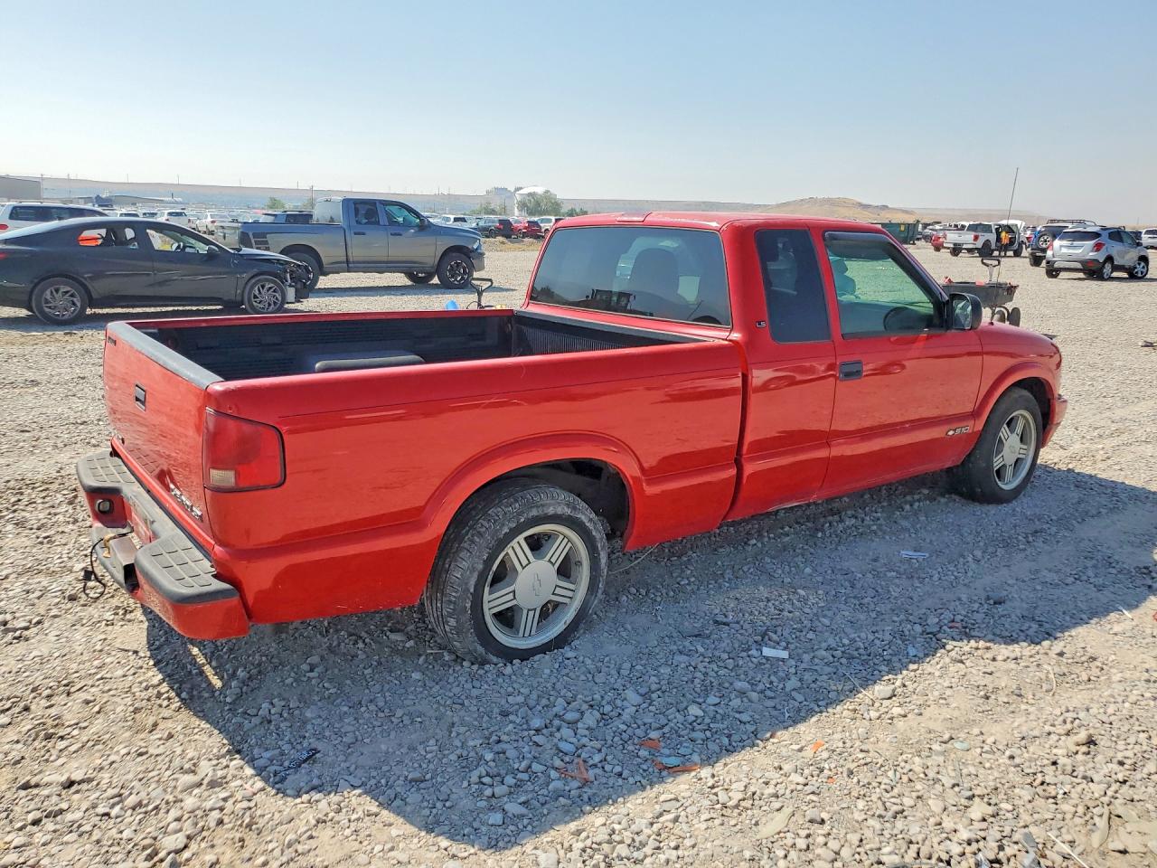 1999 Chevrolet S Truck S10 Red vin: 1GCCS1942X8177650