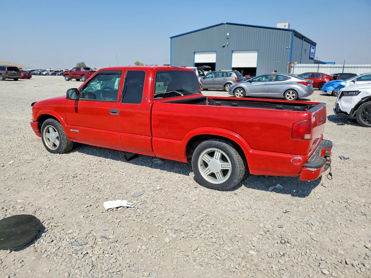 1999 Chevrolet S Truck S10 Red vin: 1GCCS1942X8177650